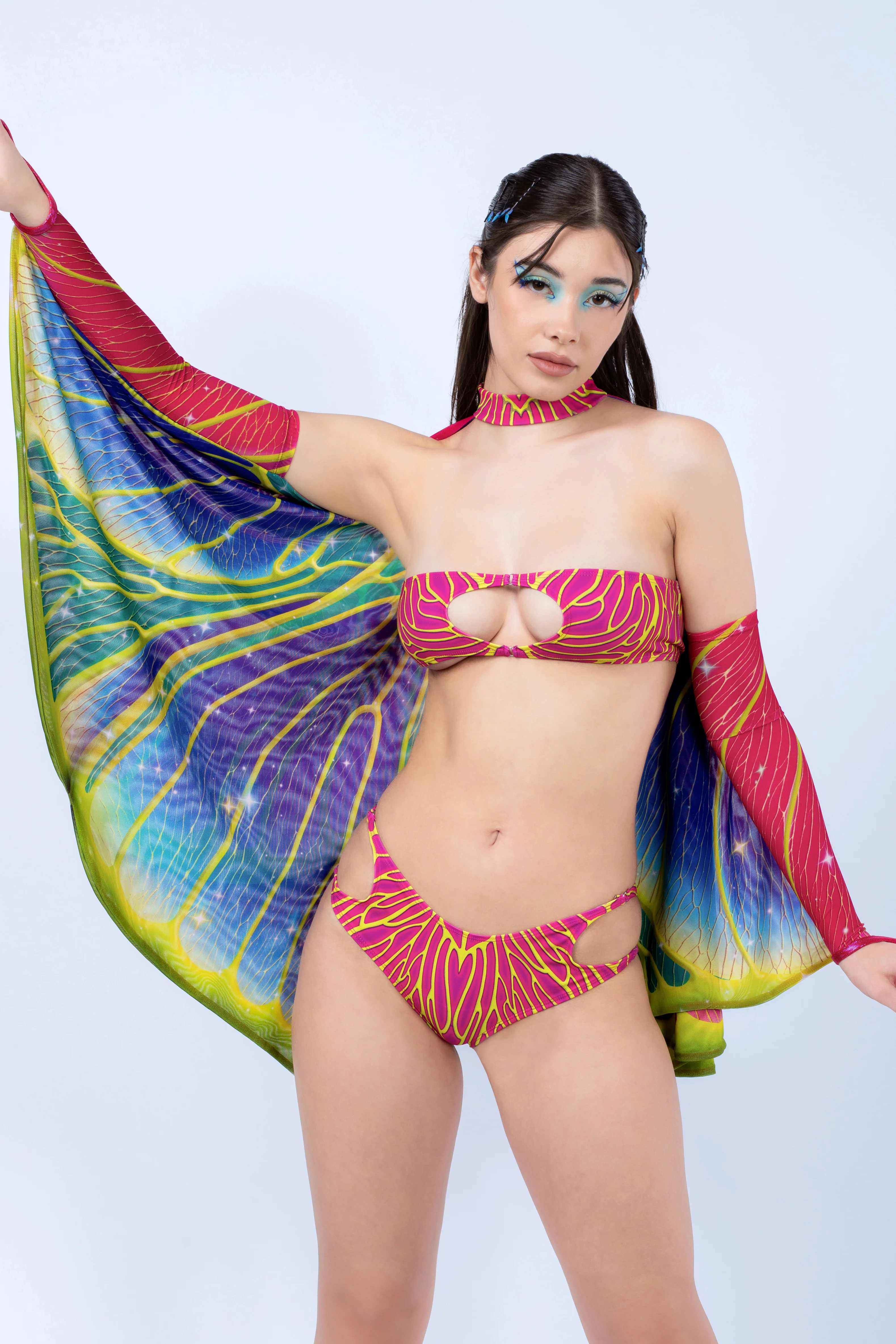 Neon Nectar Cutout Hipster Bottoms - Image 7