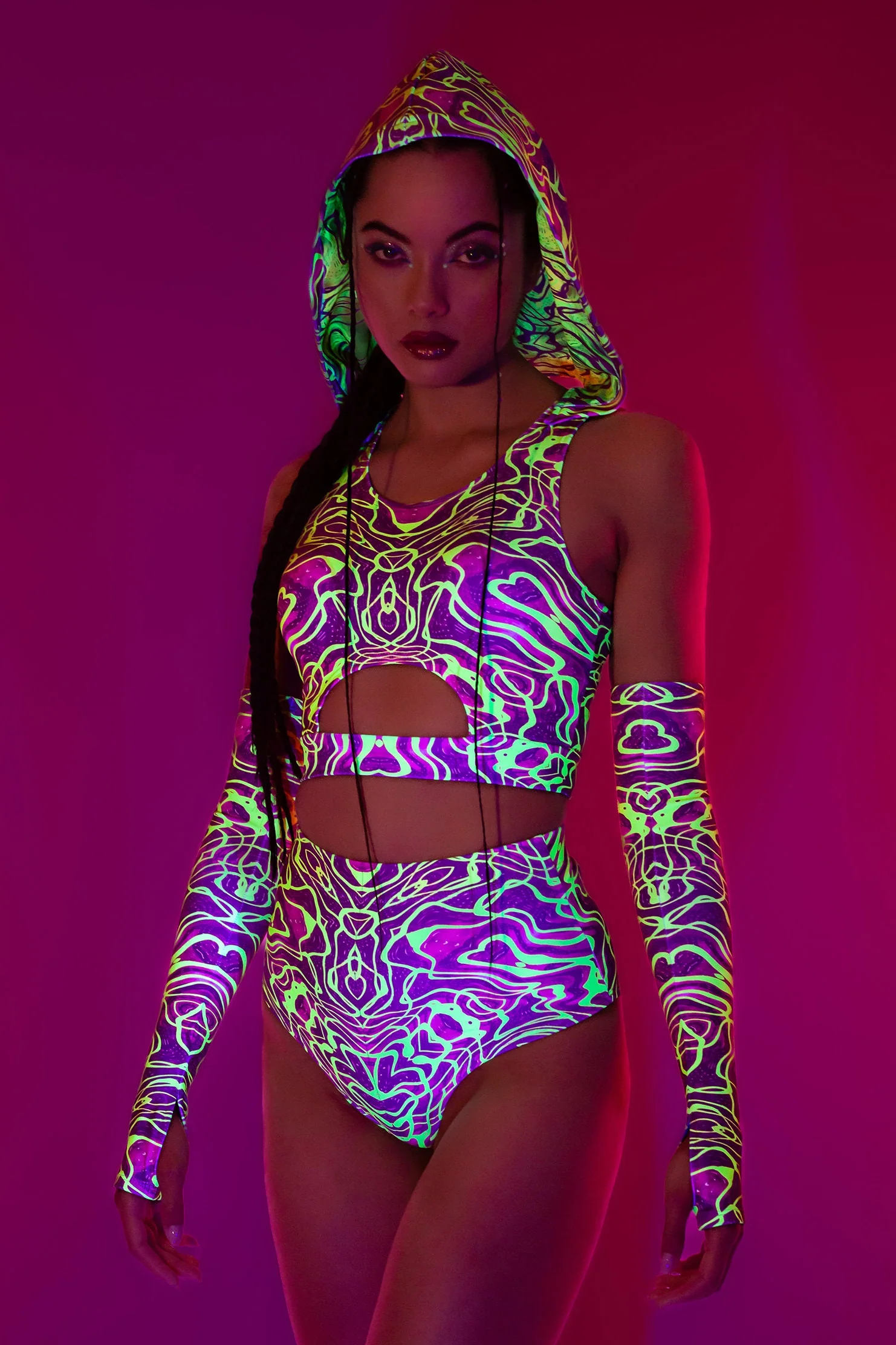 Neon Wavejumper Hooded Set - Image 5