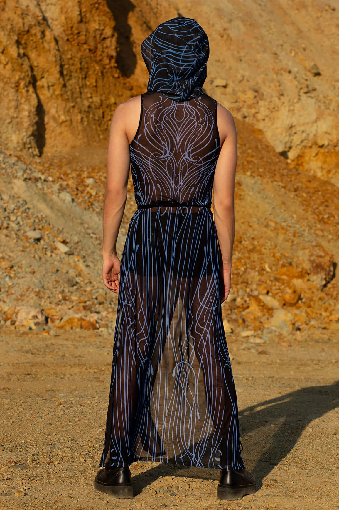 No Man's Land Male Hooded Tunic - Image 4