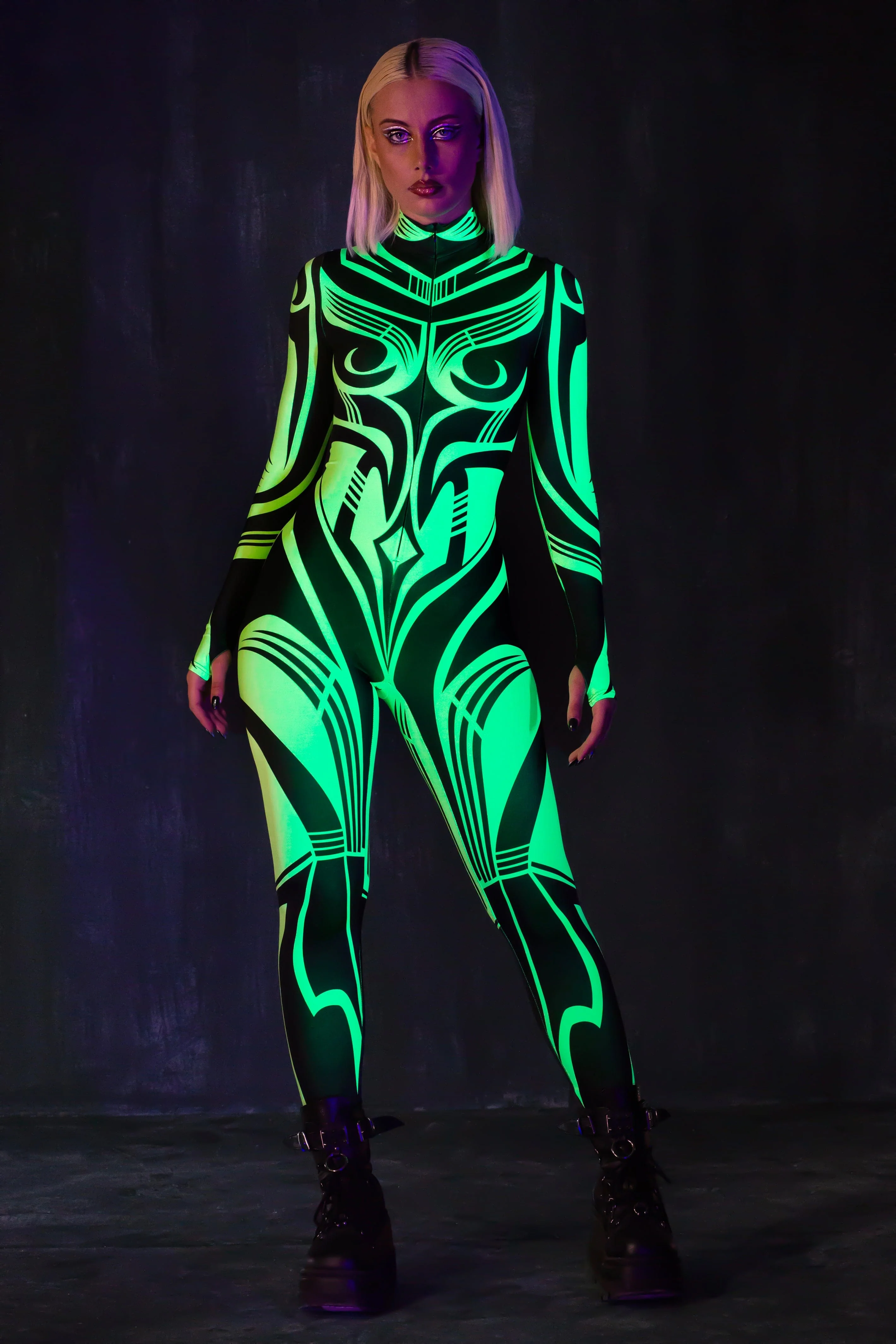 Nomad Identity Green Costume - Image 3
