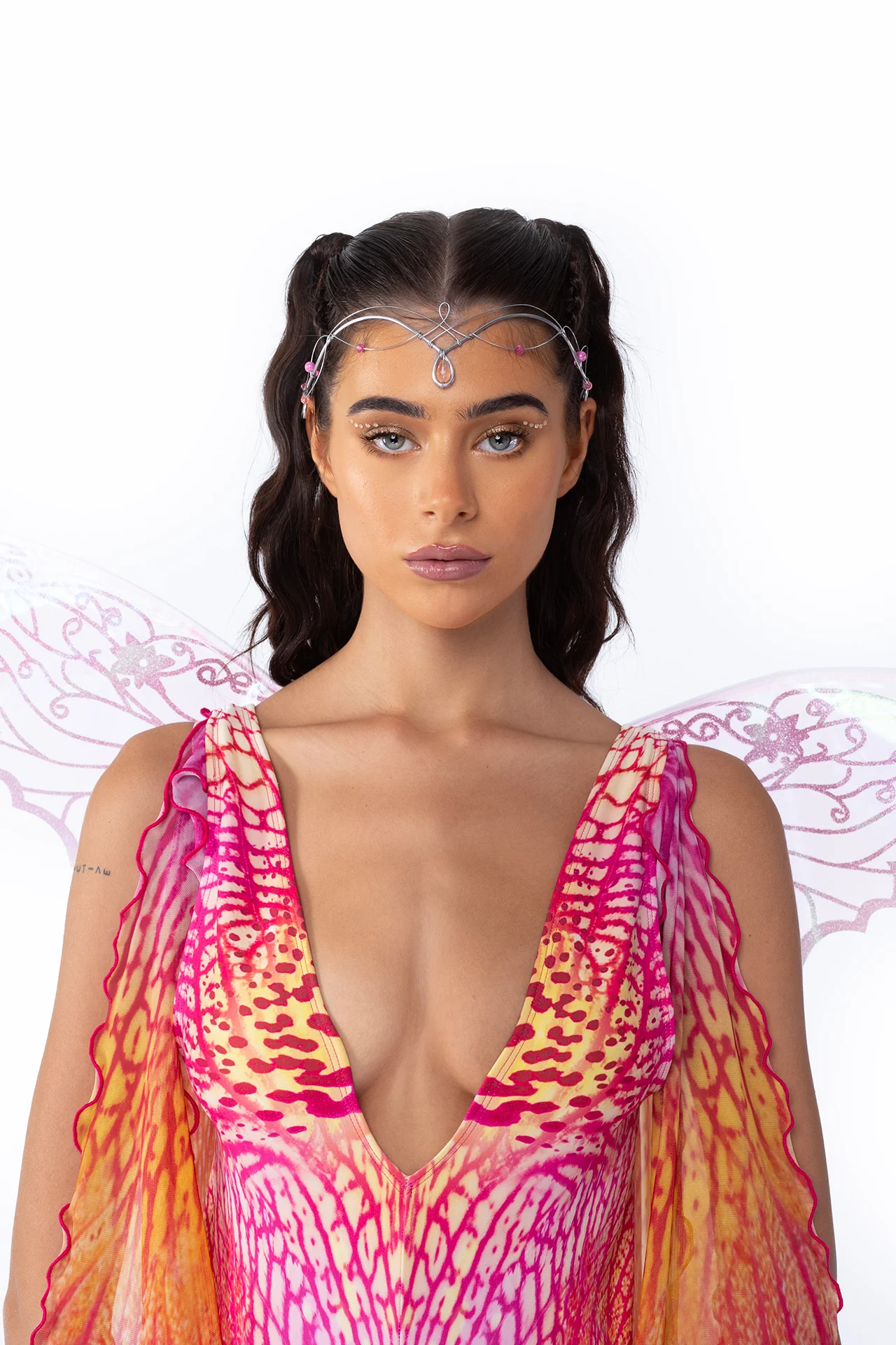 Orange Blossom Winged Catsuit - Image 3