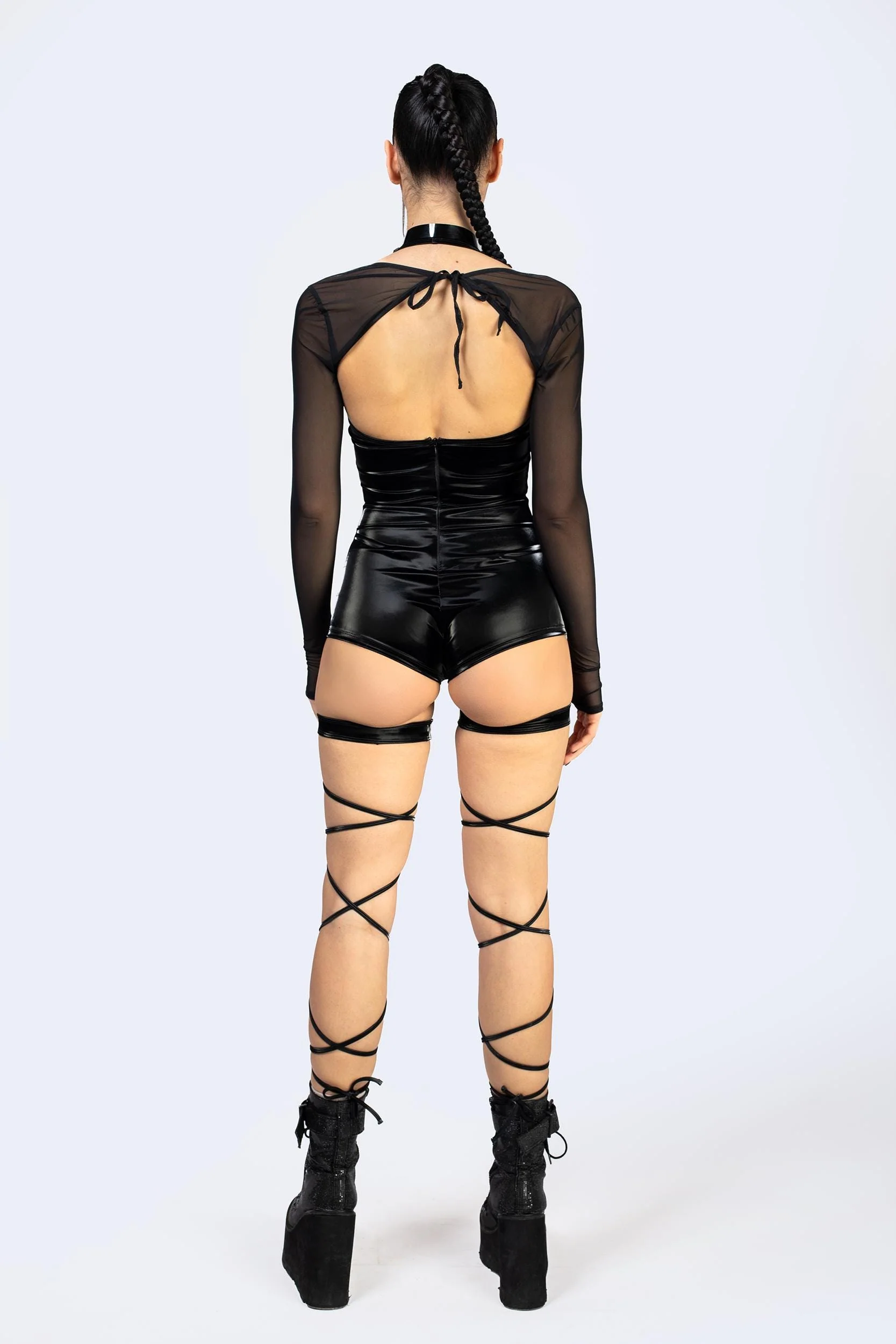 Physical Halter Romper And Shrug - Image 4