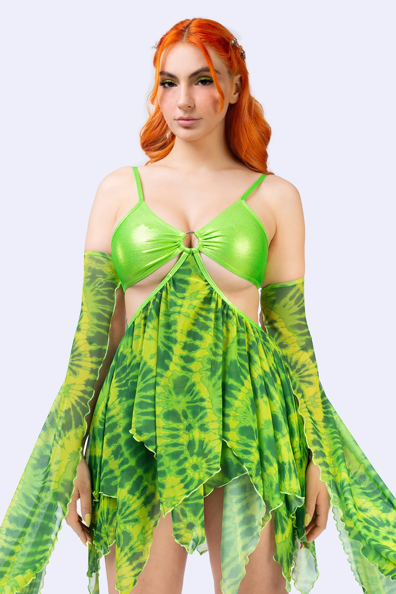 Pixie Asymmetrical Dress - Image 3
