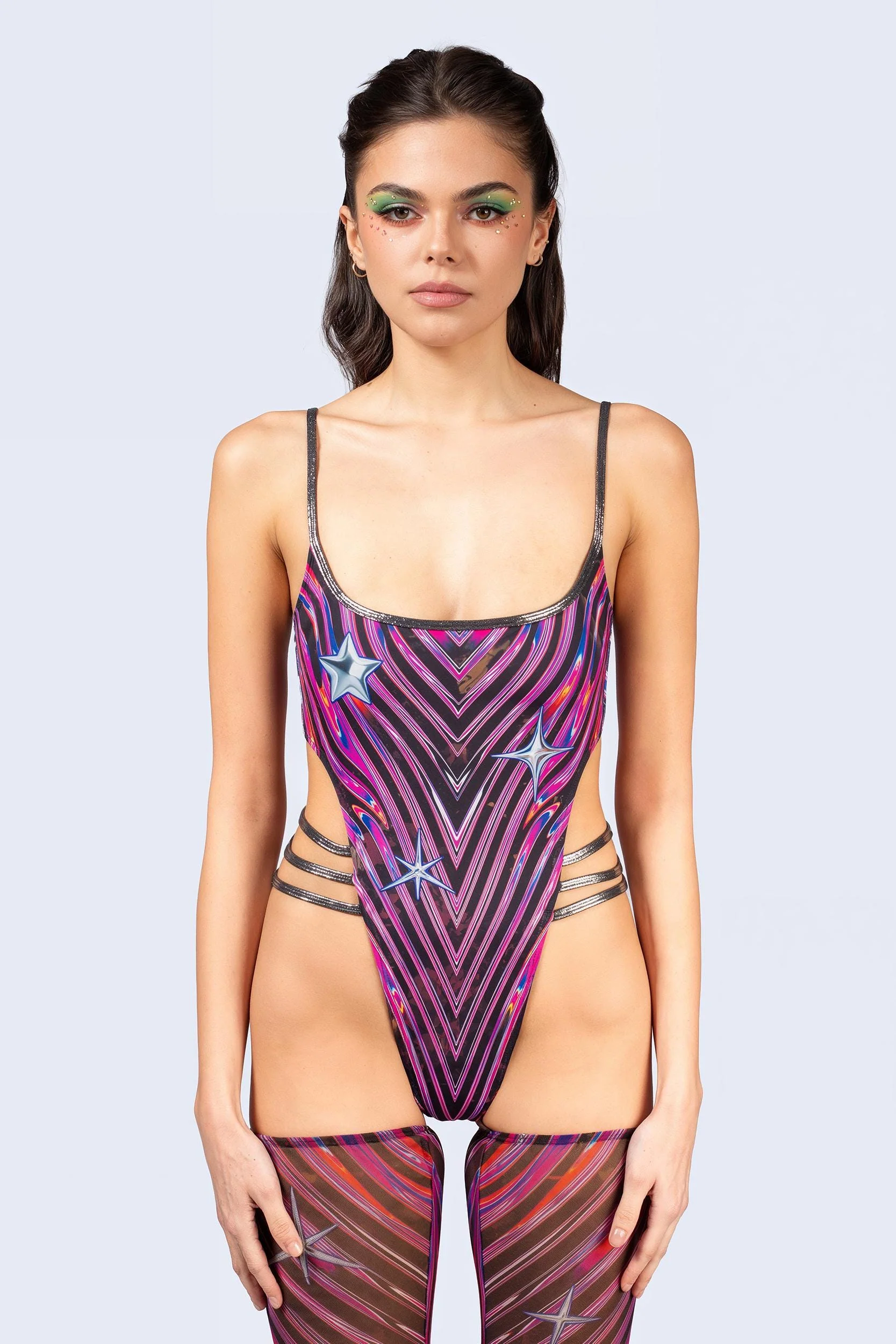 Powerhouse Open Front Skirt Set - Image 4