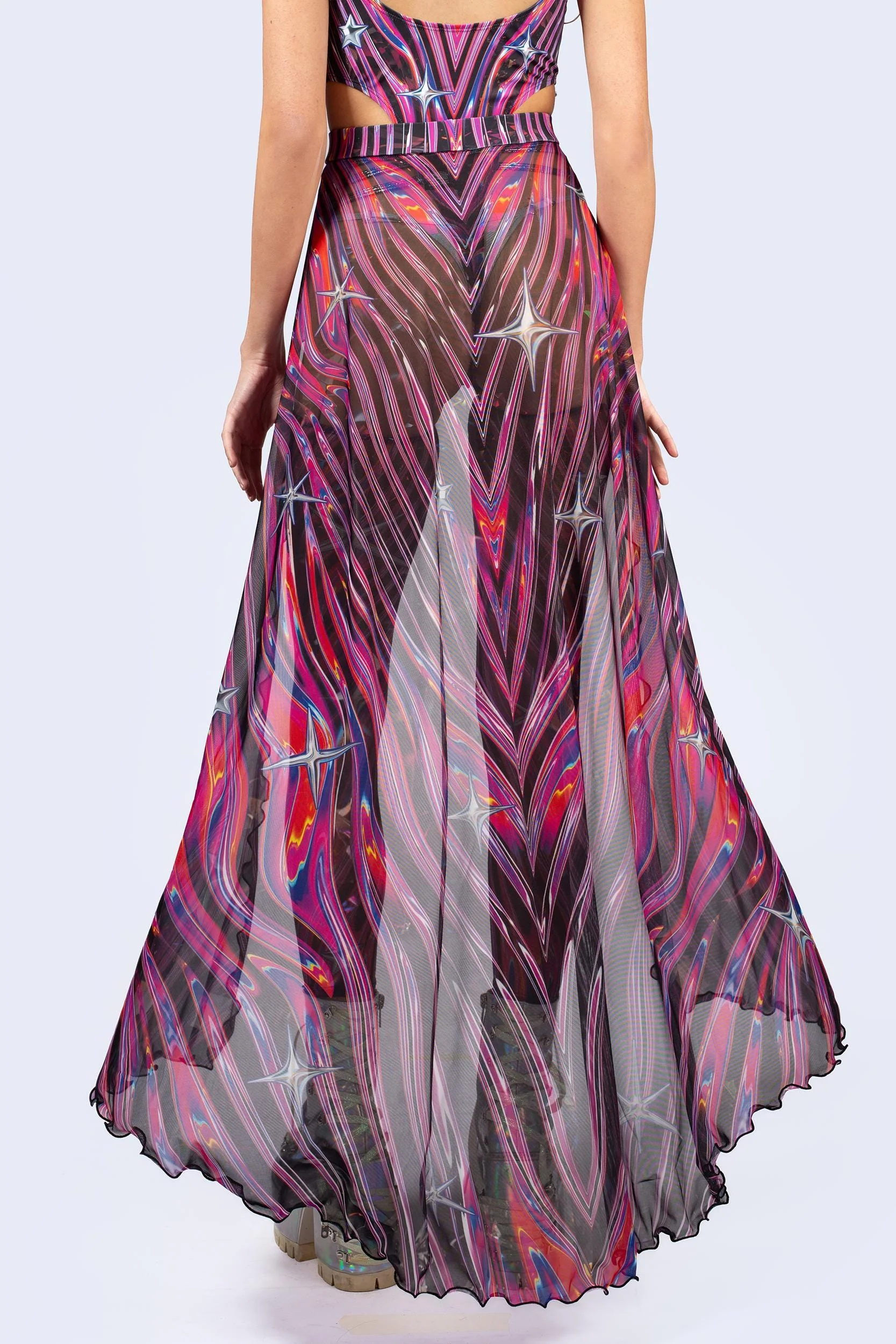 Powerhouse Open Front Skirt Set - Image 7