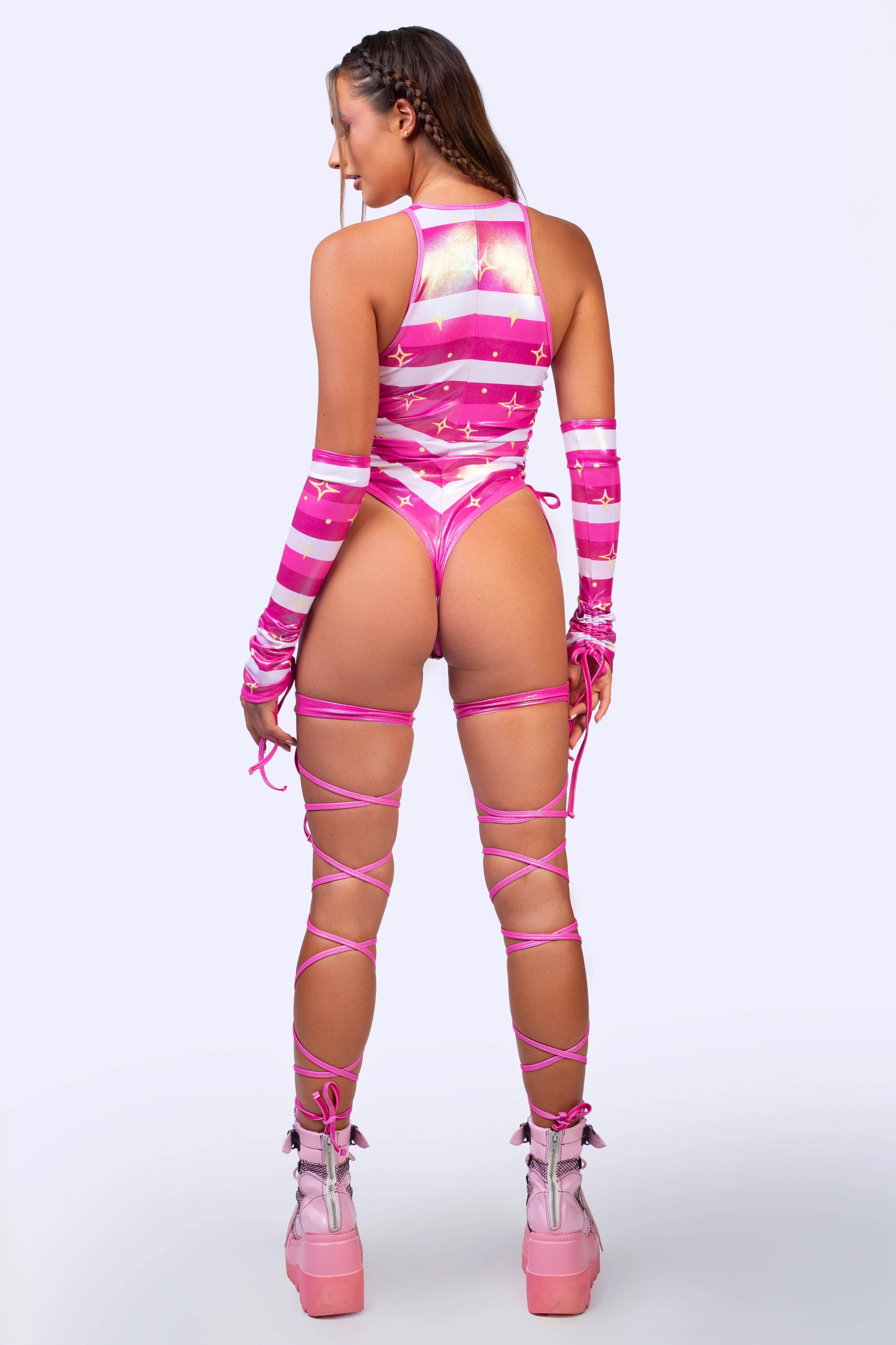 Pretty Please Drawstring Bodysuit - Image 4
