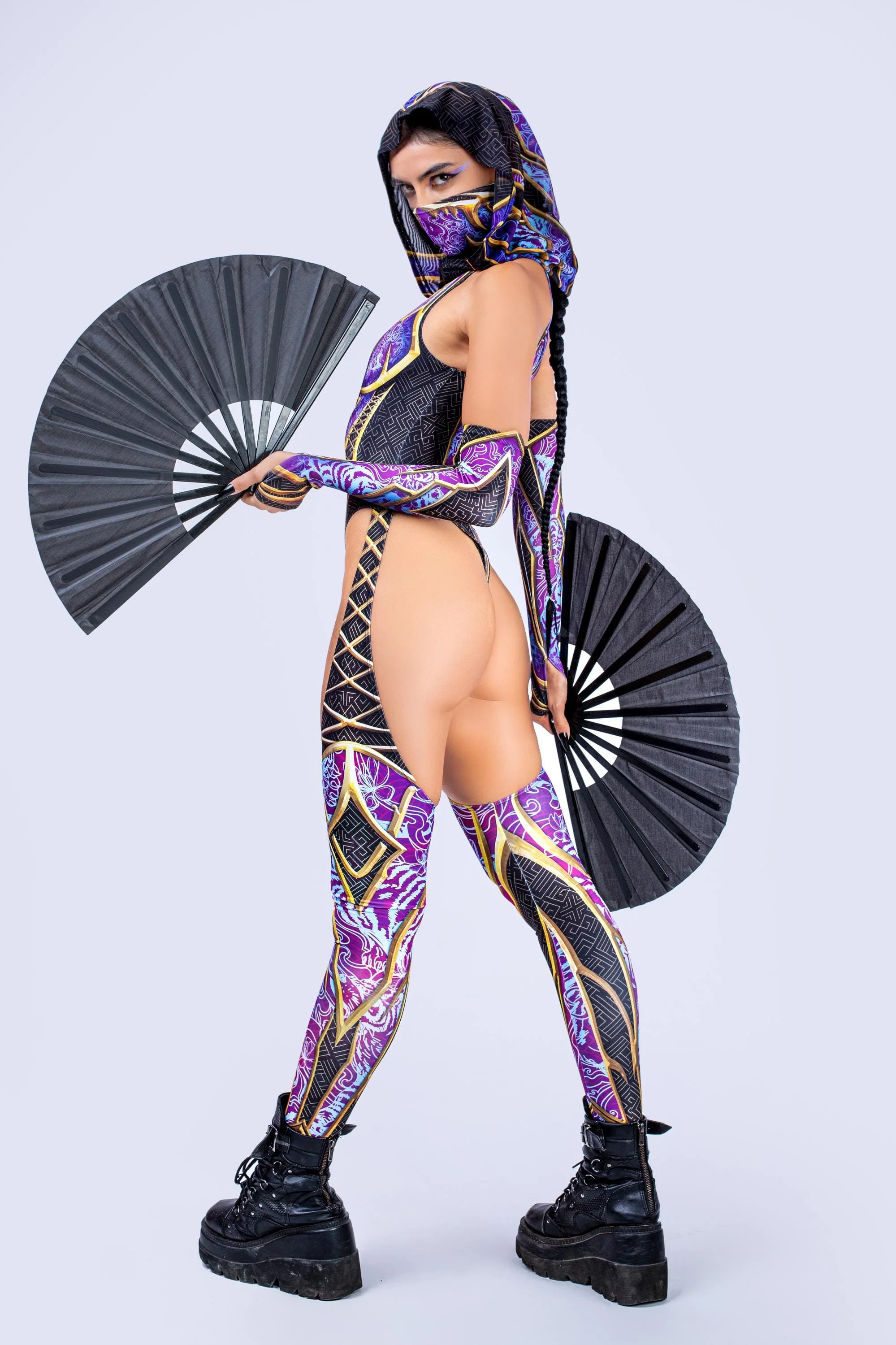 Pretty Vicious Cut-Out Catsuit - Image 4
