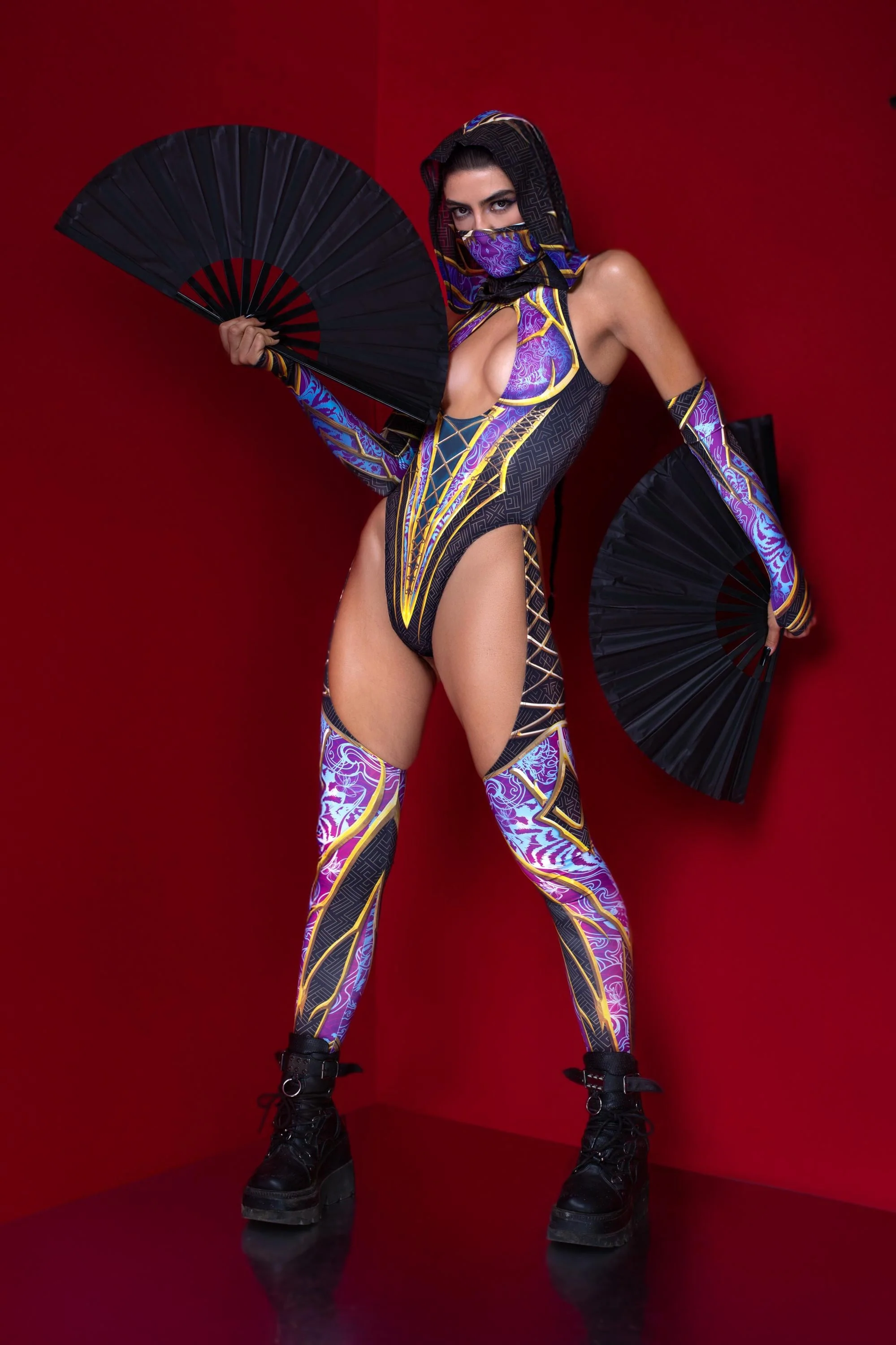 Pretty Vicious Cut-Out Catsuit - Image 6