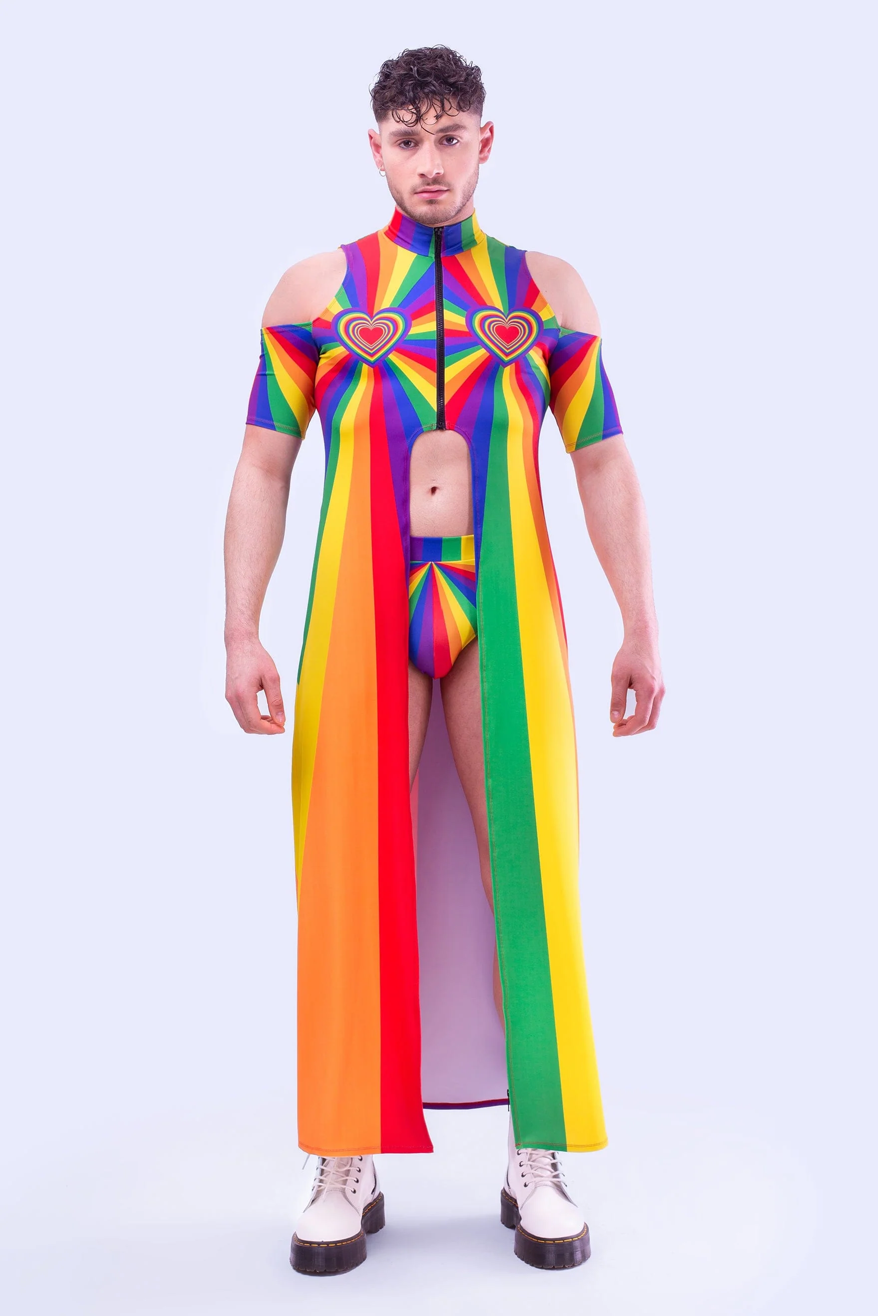 Prism Feel Male Maxi Rave Outfit - Image 3