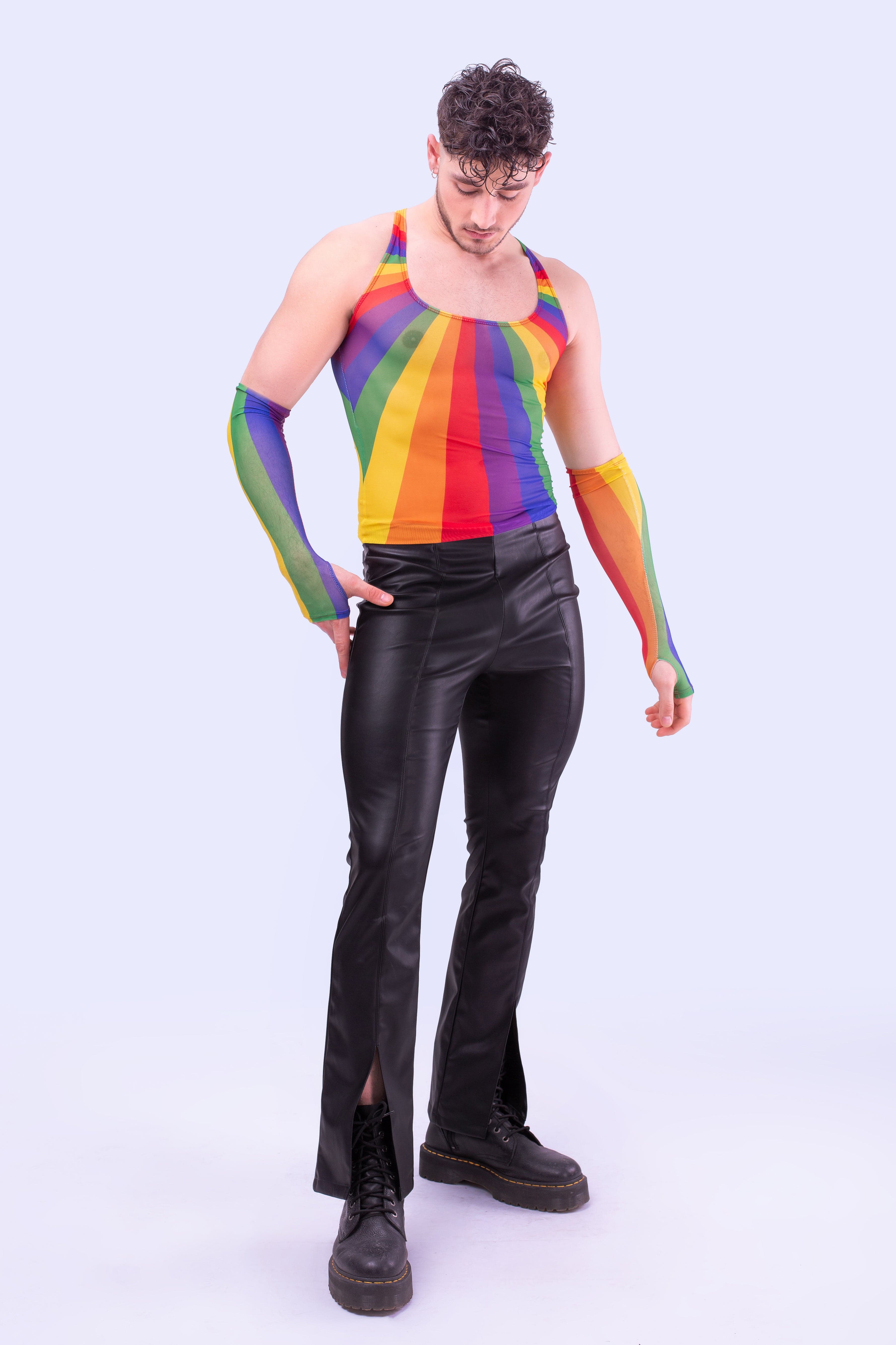 Prism Feel Male Mesh Tank Top - Image 5