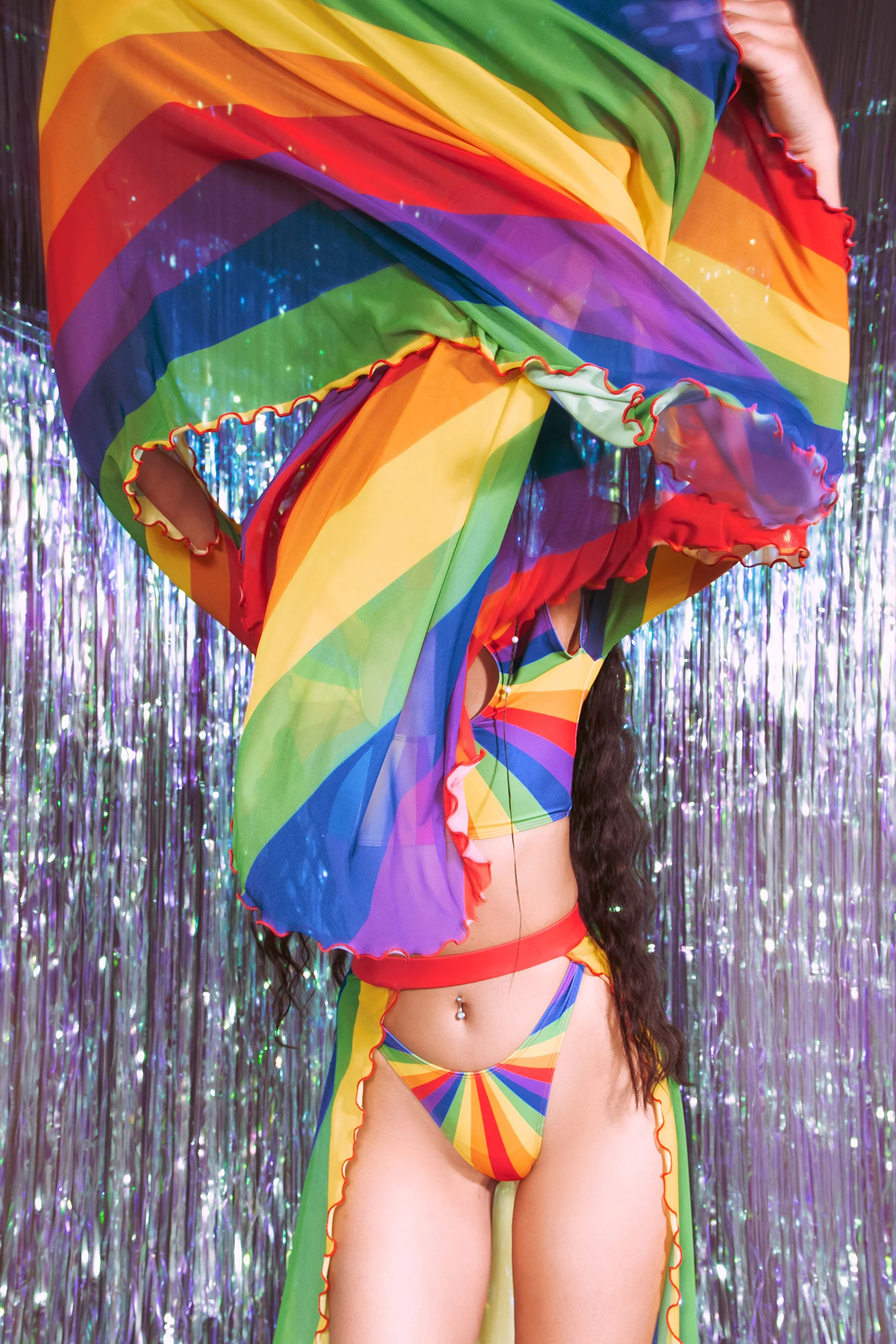 Prism Feel Open Front Skirt - Image 6