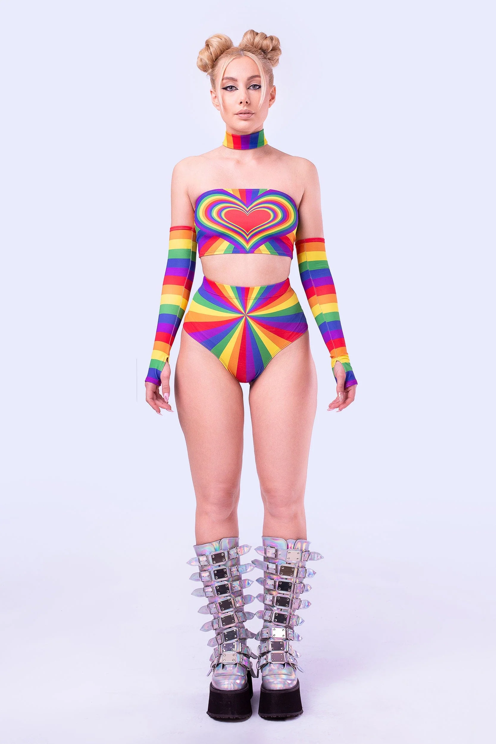 Prism Feel Rave HW Shorts - Image 3