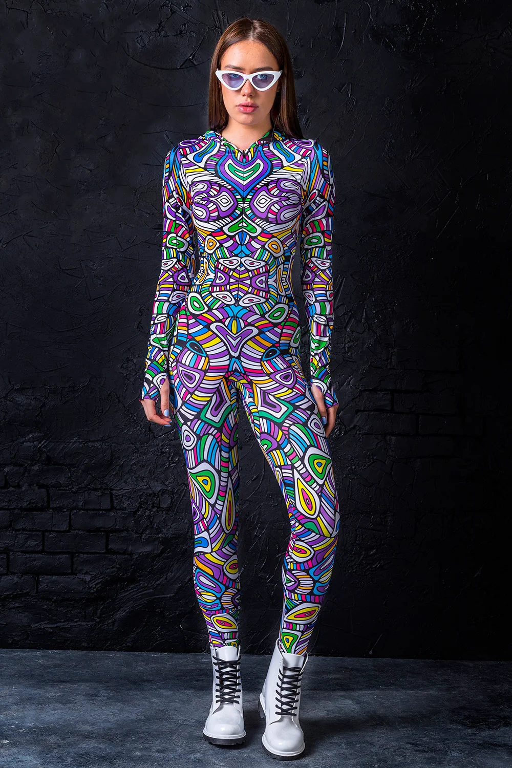 Psy Mosaic Fit Onesie - Image 5