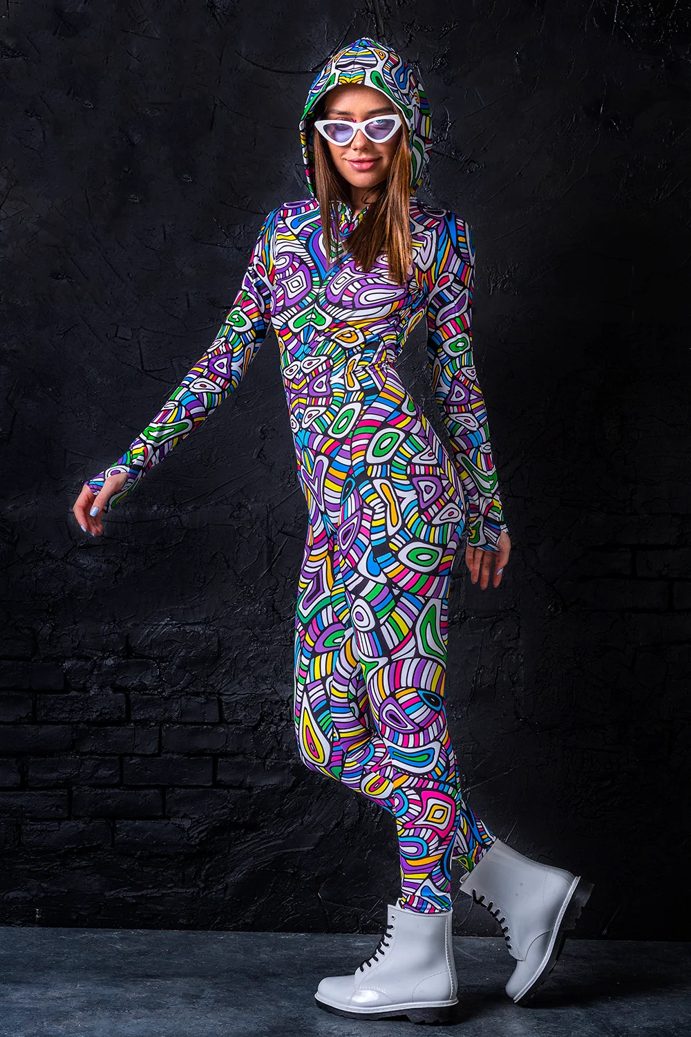 Psy Mosaic Fit Onesie - Image 6