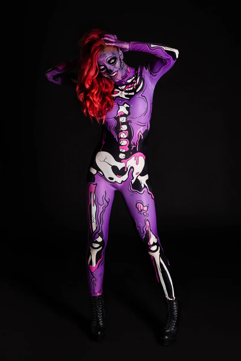 Purple Pop Art Costume - Image 4
