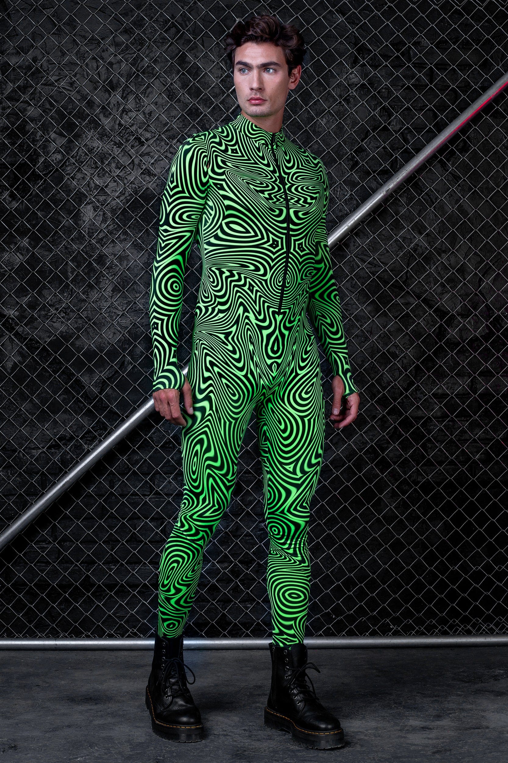 Rapture Green UV Male Costume - Image 5