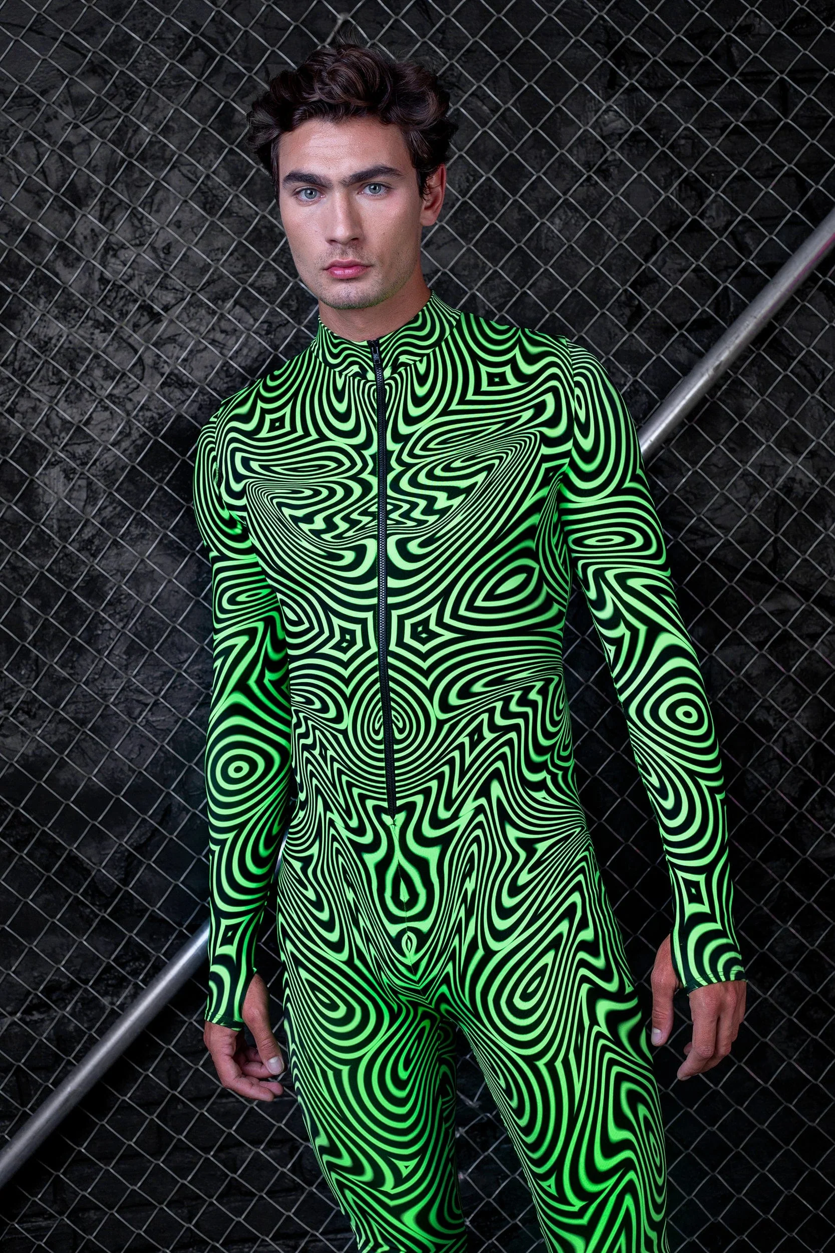 Rapture Green UV Male Costume - Image 6
