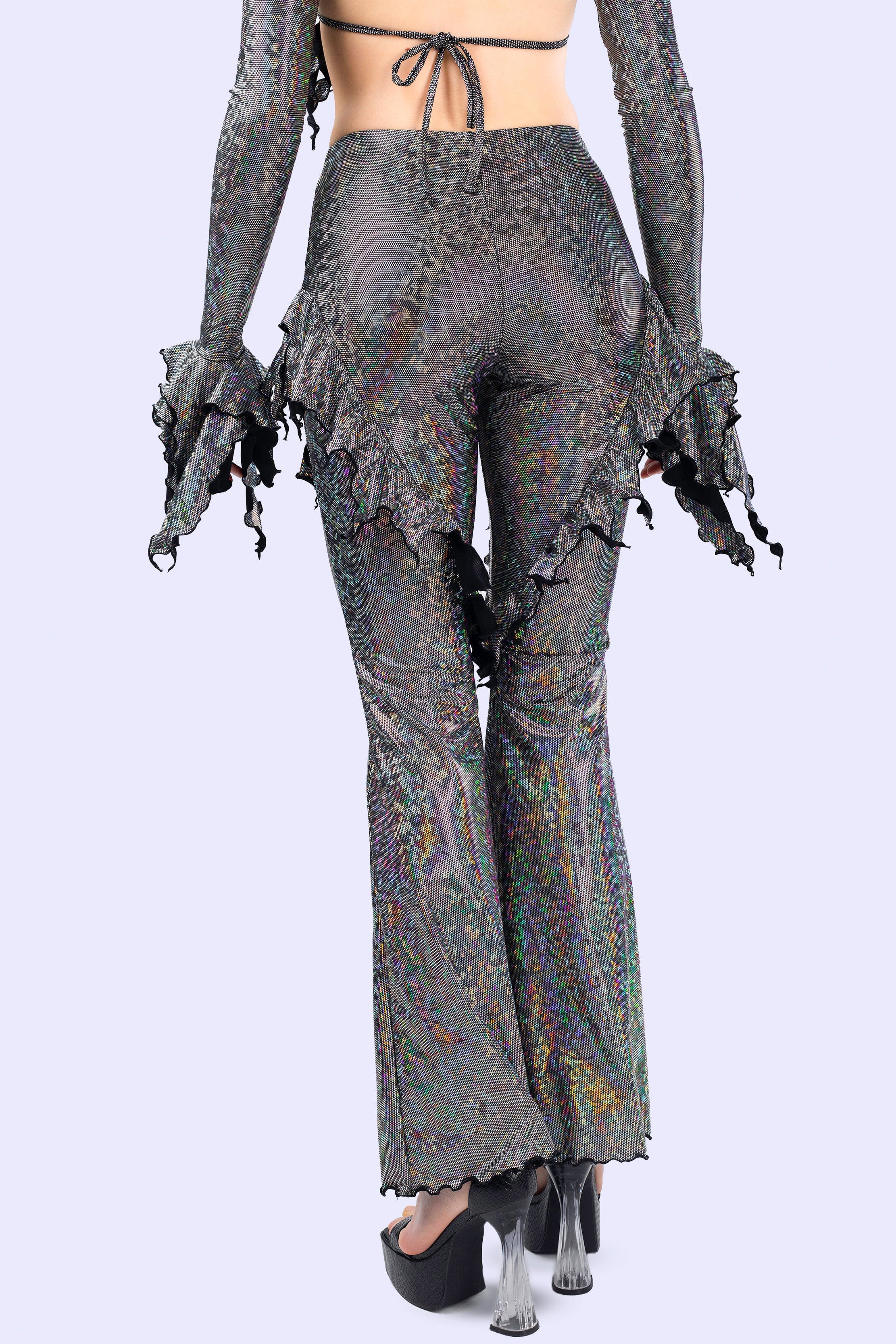 Silvermist Ruffled Pants - Image 2