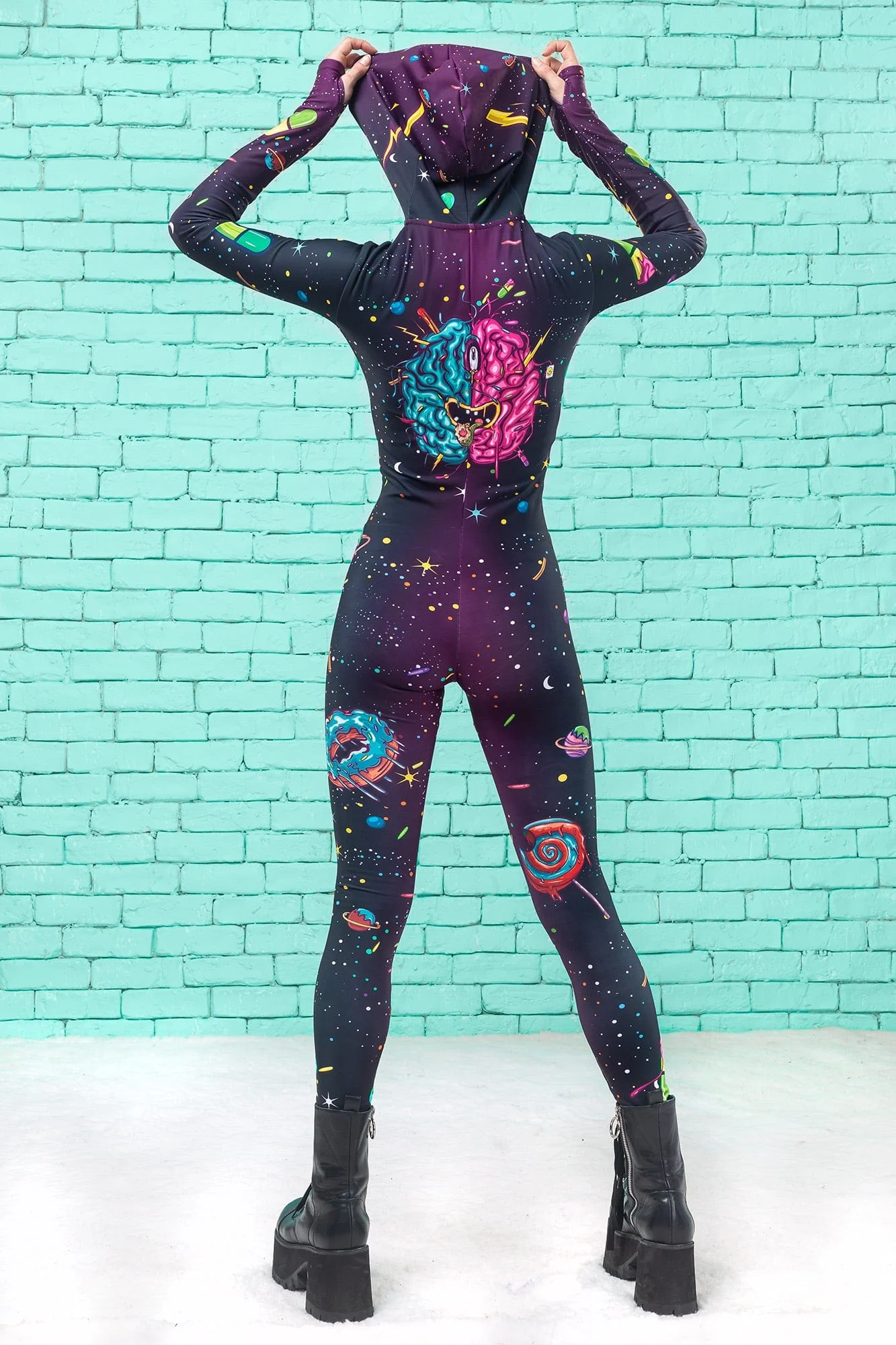 Space Munchiez Fit Onesie - Image 4
