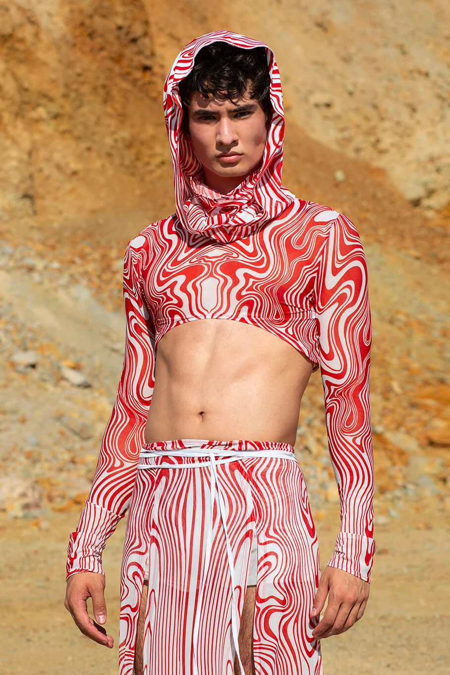 Spilled In Vain Male Hooded Top - Image 5