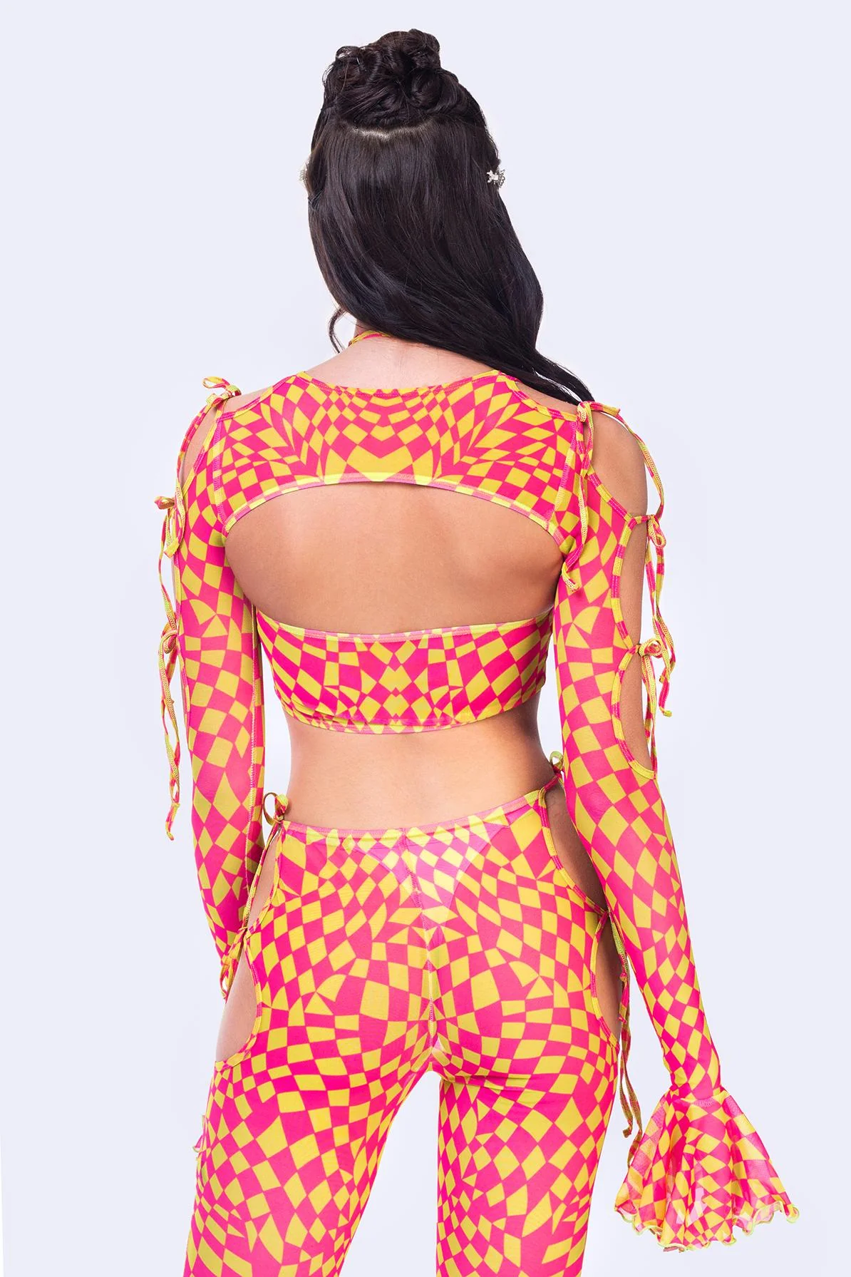 Square Up Ribbon Pant Set - Image 5