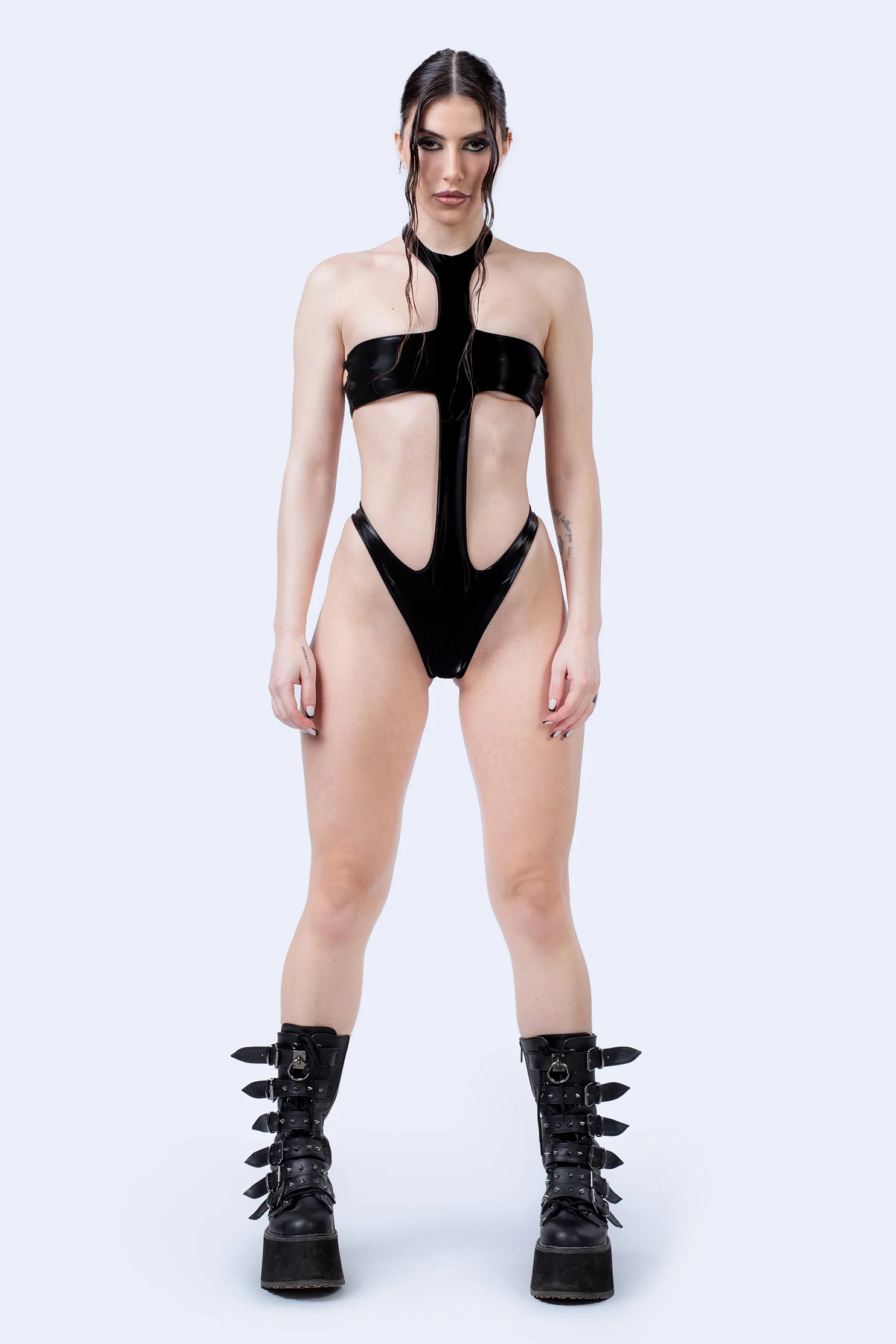 Starved For Glamour Bandage Bodysuit - Image 3