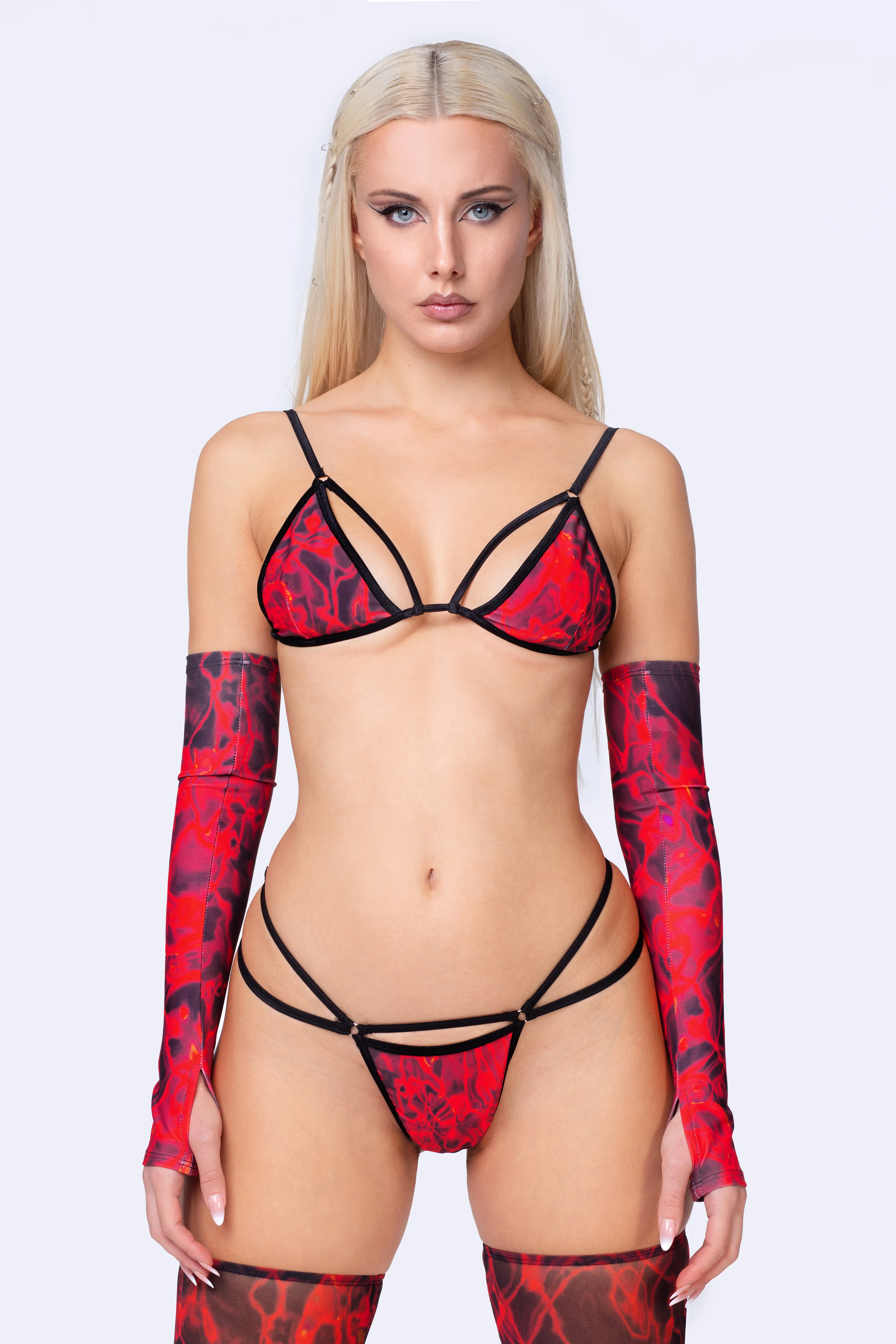 Strange Brew Strappy Bikini Top
