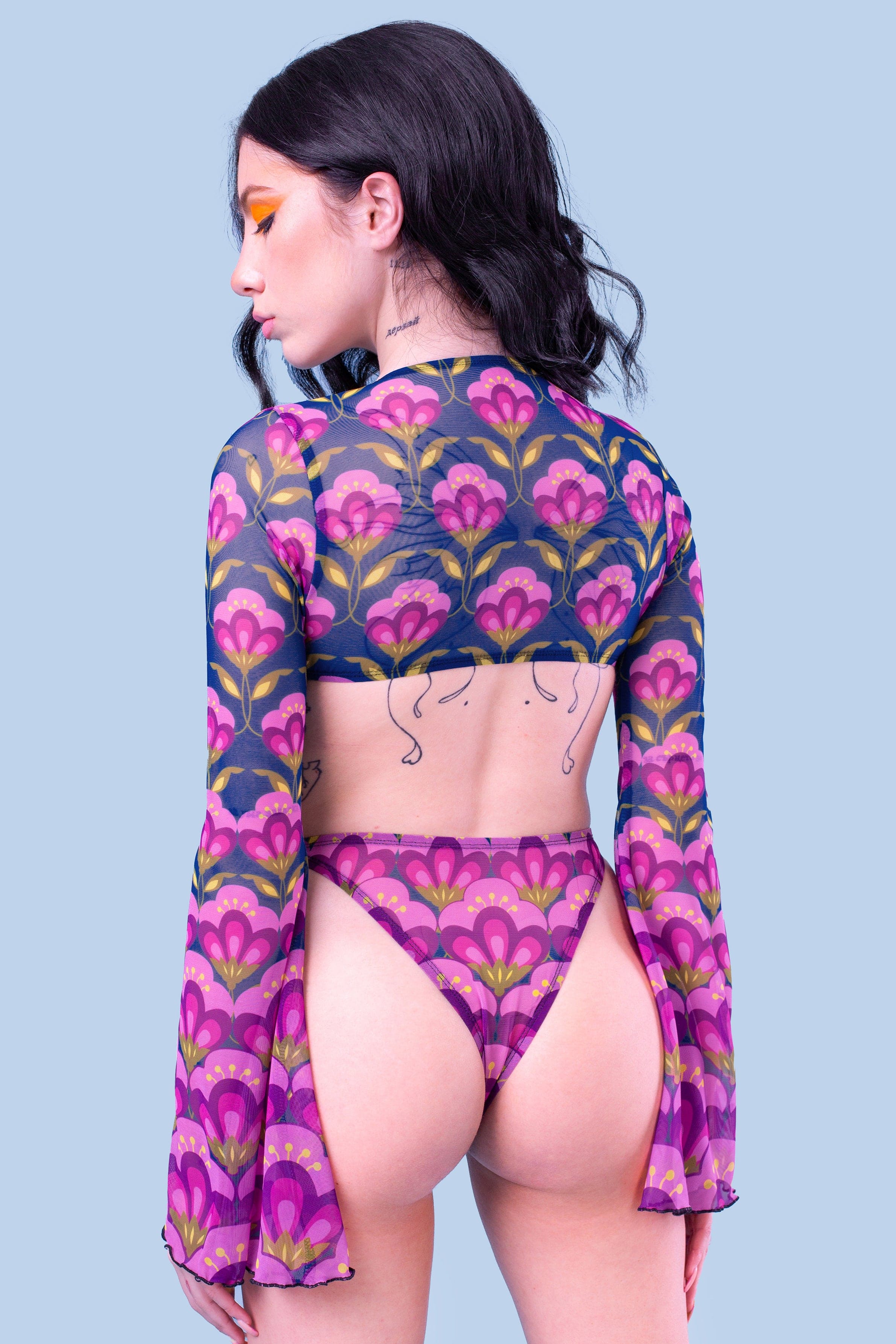 Summer Bummer Nights Mesh Ring Bodysuit - Image 3