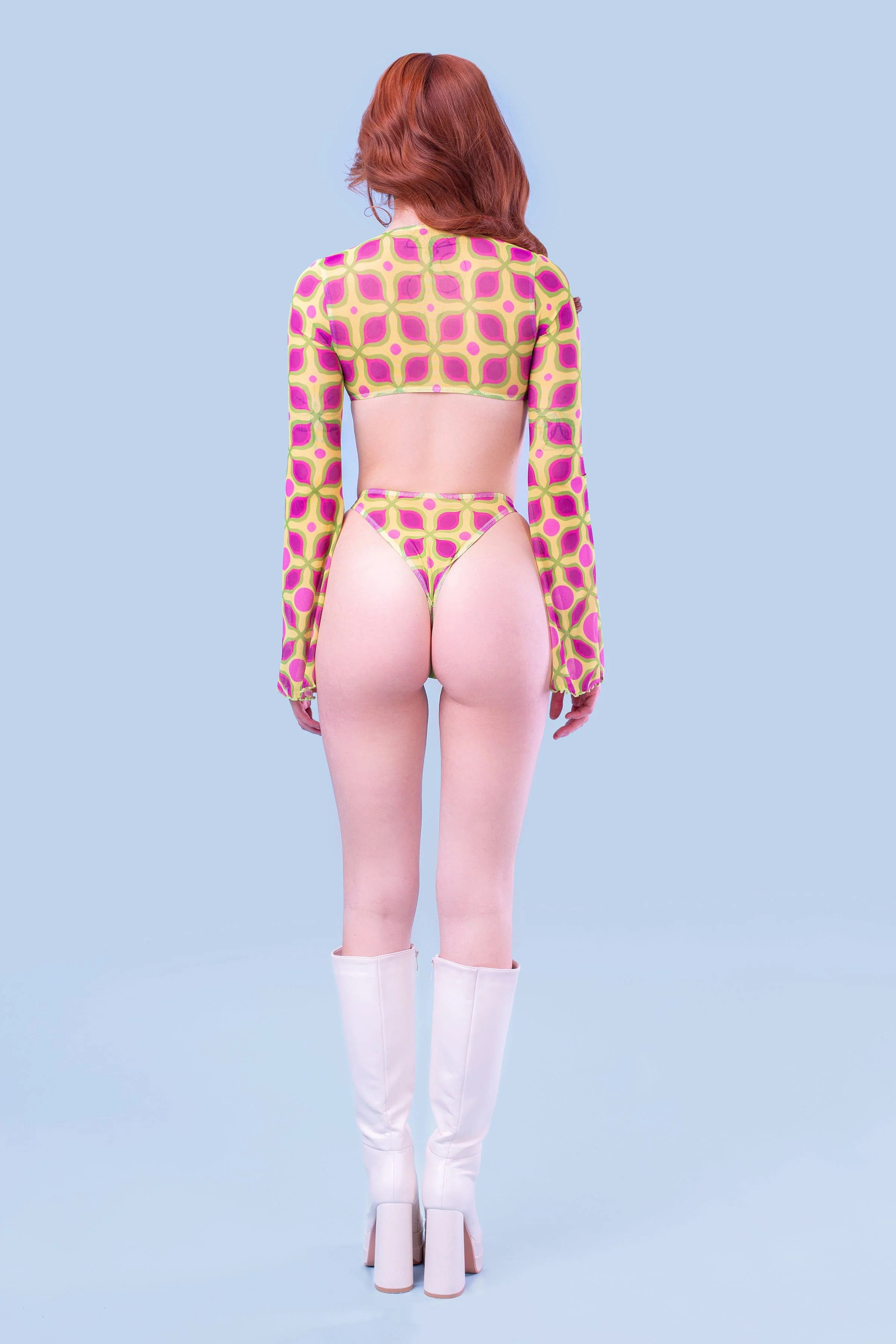 The Hustle Mesh Ring Bodysuit - Image 3