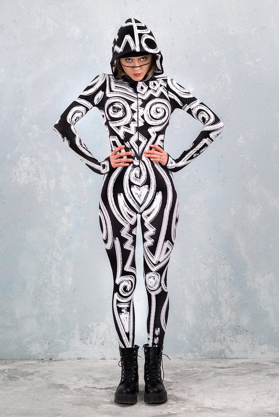 The Tribe Is Calling Dark Fit-Onesie - Image 2