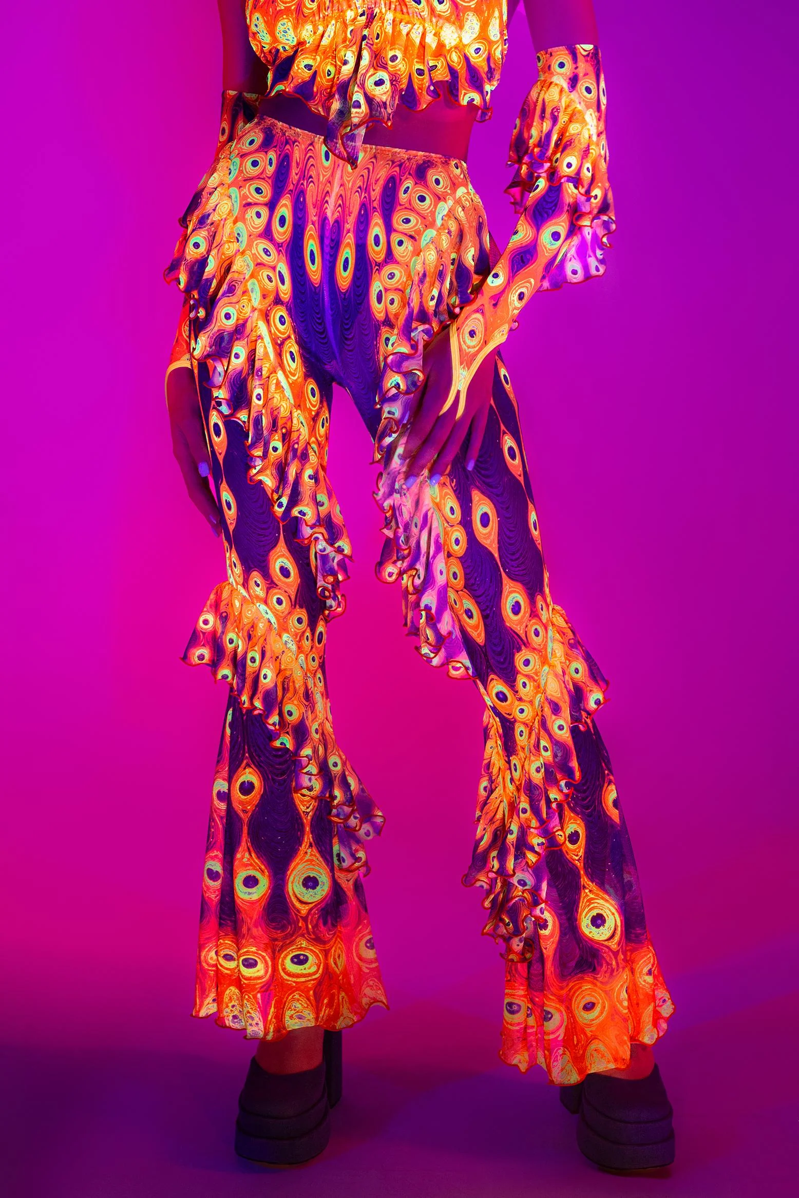 Third Eye Blind Halter Ruffled Set - Image 5