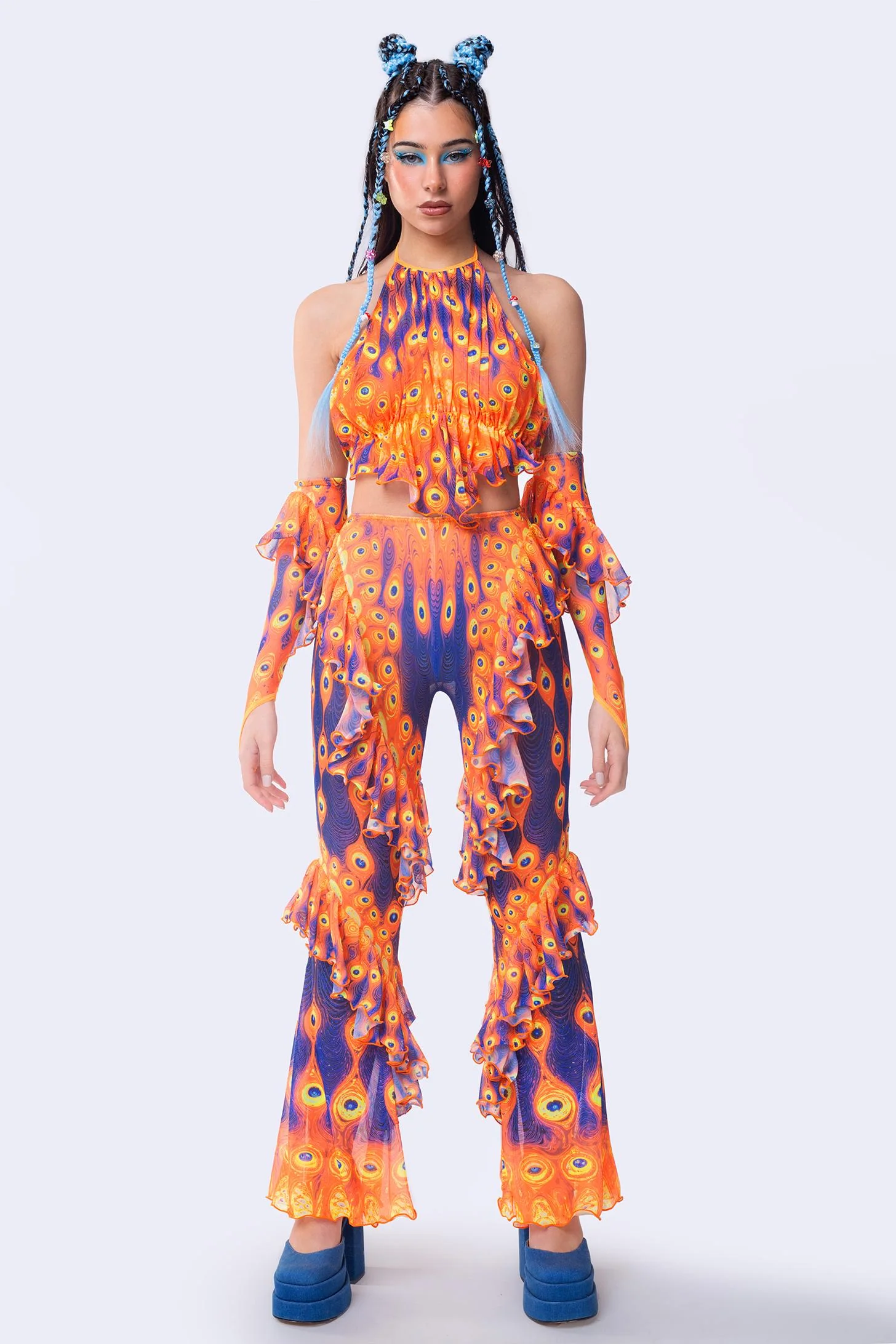 Third Eye Blind Halter Ruffled Set - Image 6