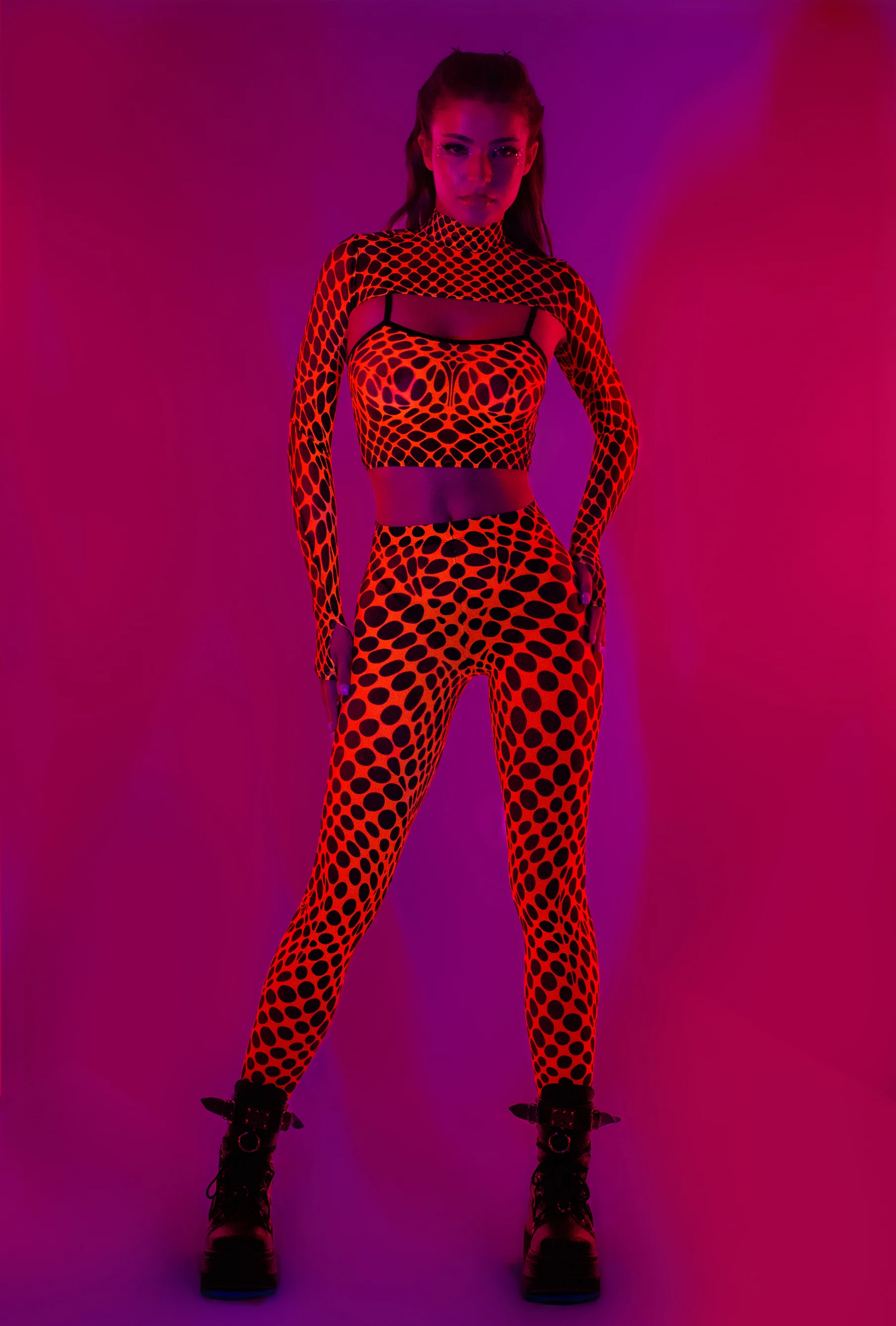 To The Point Mesh Leggings - Image 4