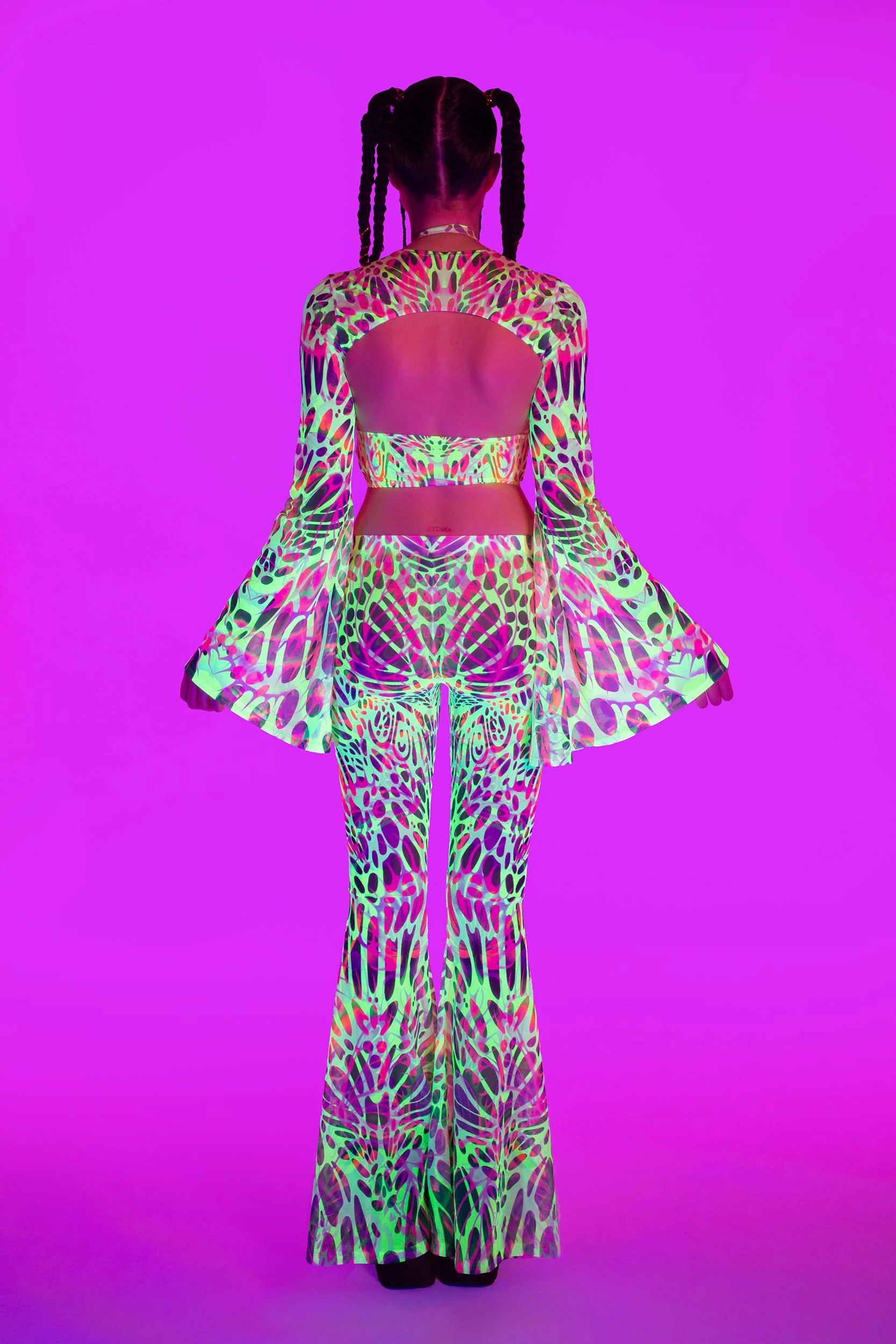 Touch My Nerve Criss Cross Top And Shrug - Image 5