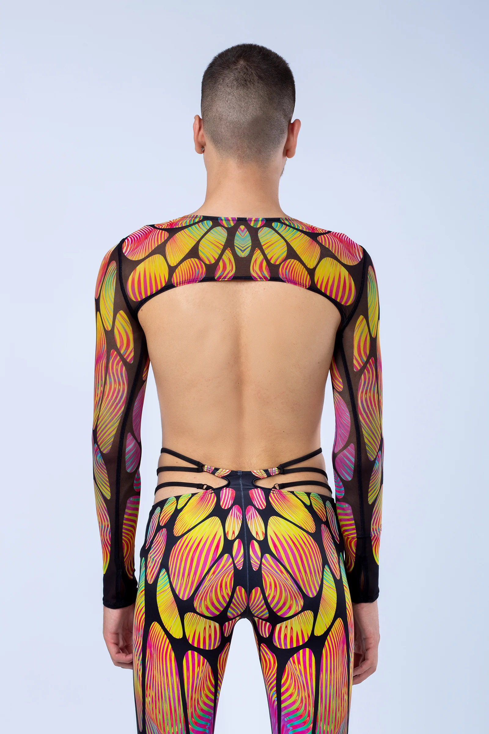 Trypophobia Male Mesh Shrug - Image 2