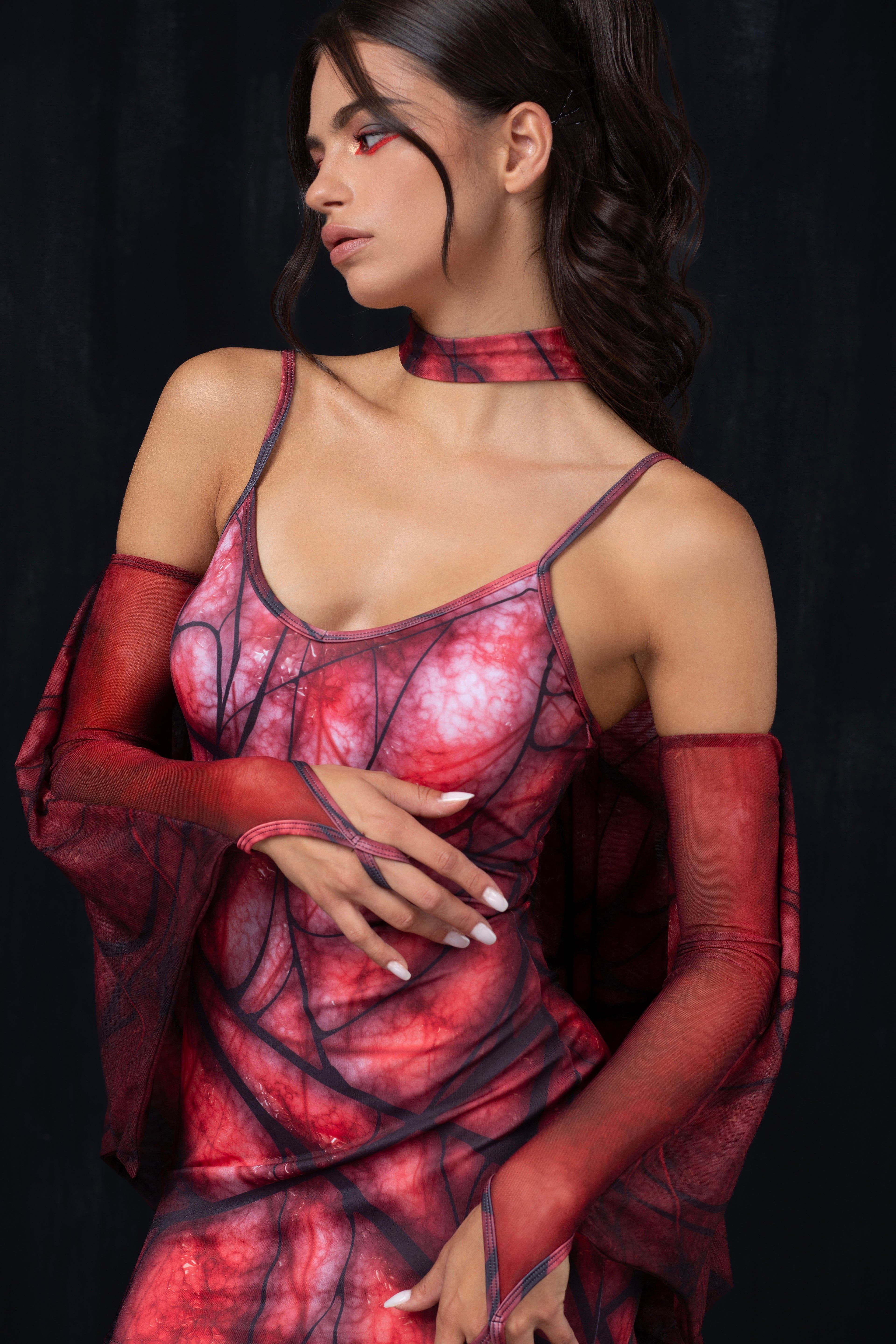 Twilight Temptation V-Neck Dress - Image 5