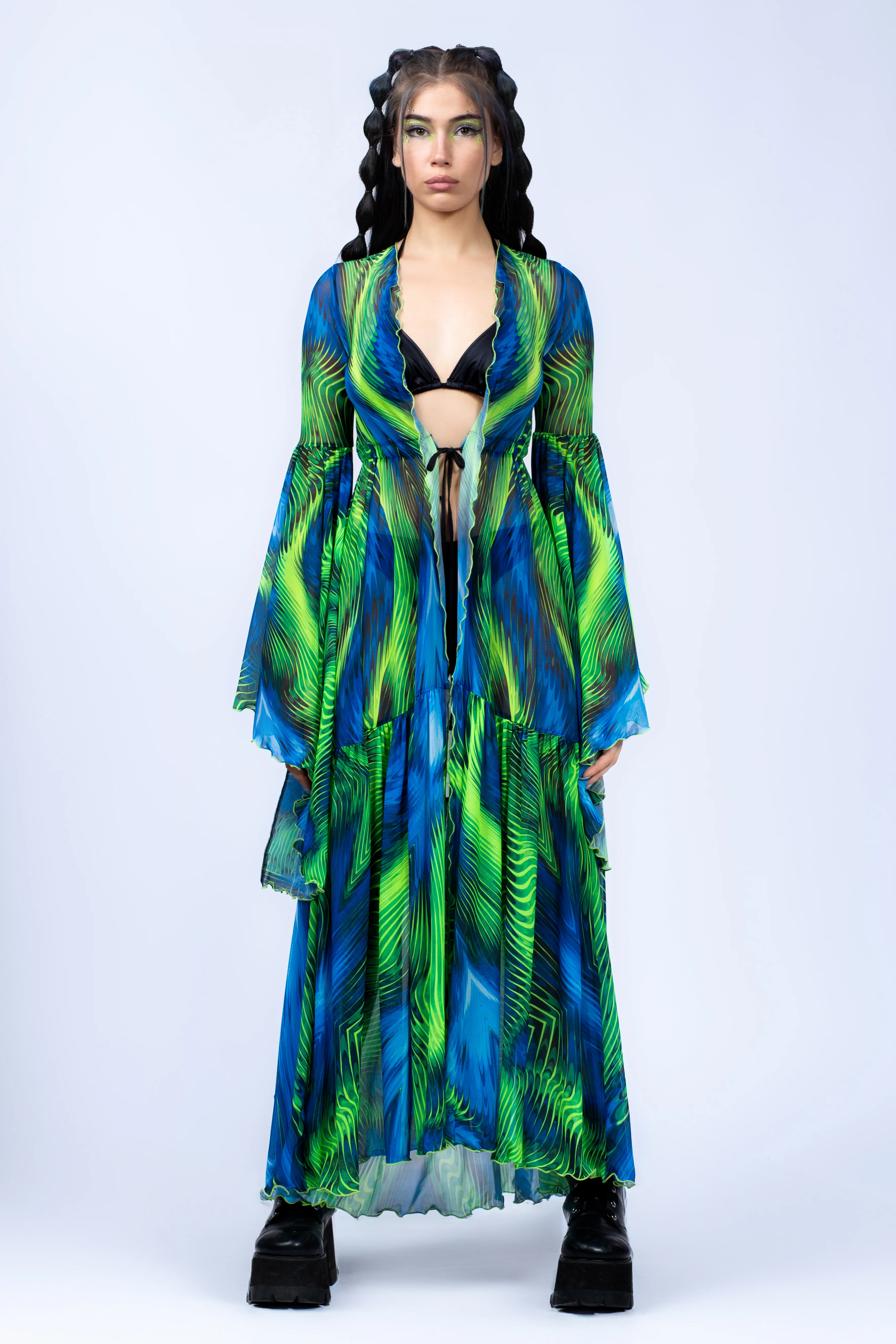 Under The Radar Unisex Mesh Duster - Image 6