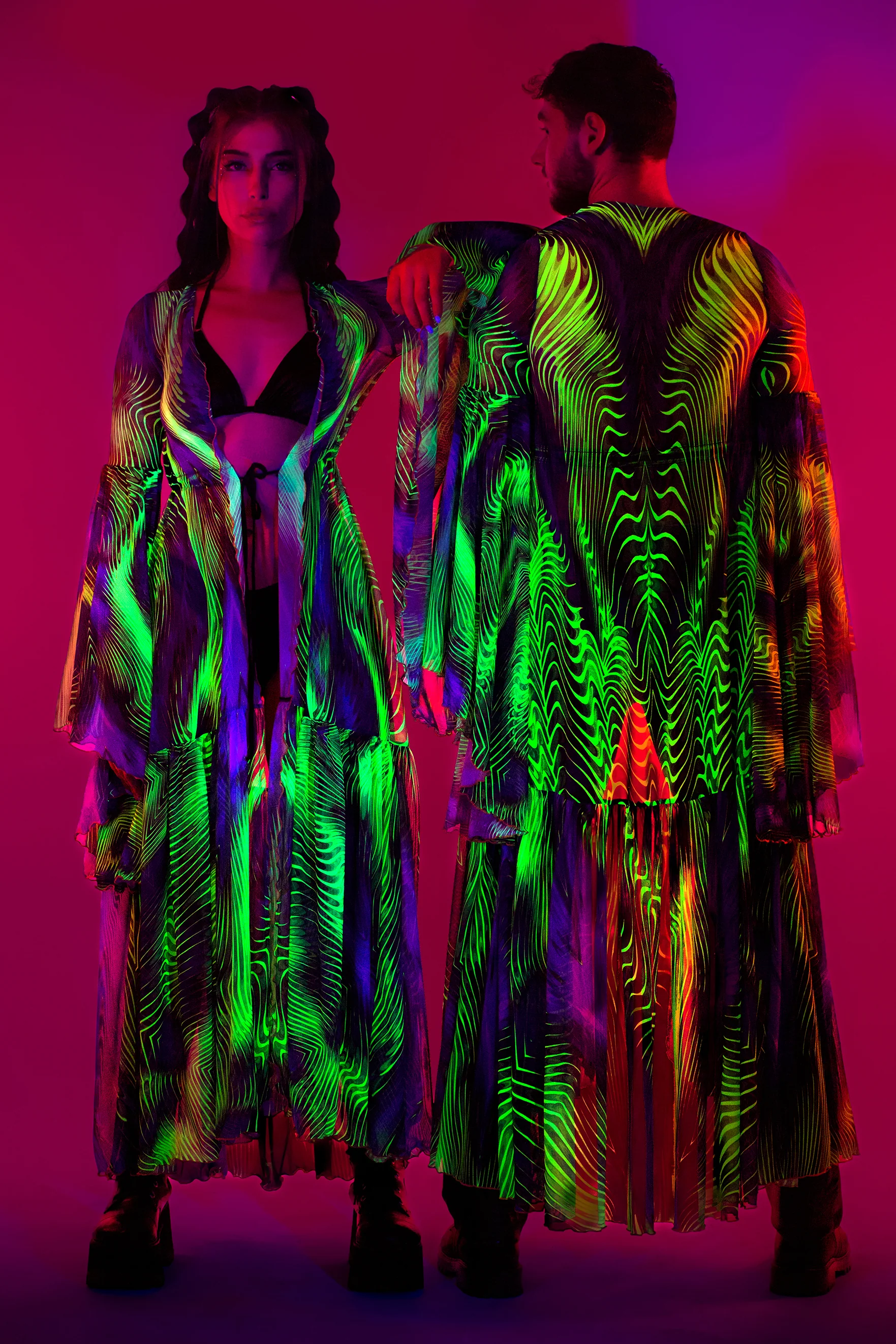 Under The Radar Unisex Mesh Duster - Image 7
