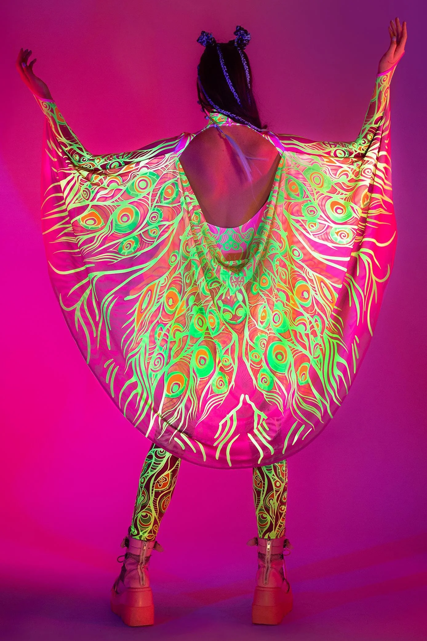 Voodoo Vision Keyhole Winged Catsuit - Image 3
