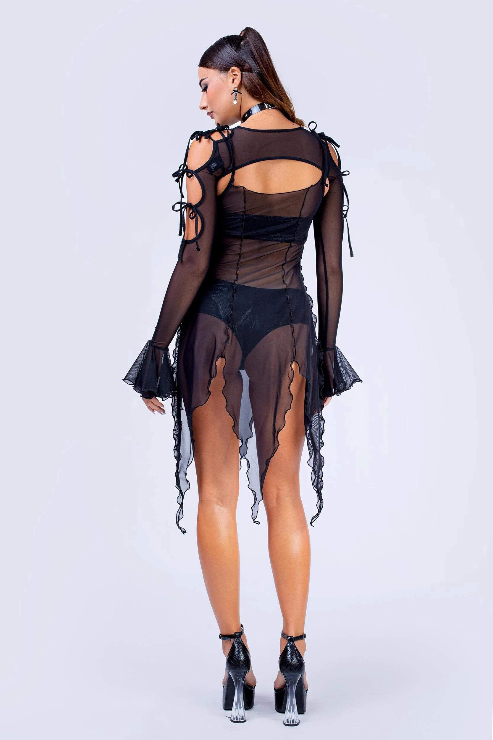 Witch Hunt 2-Piece Ribbon Dress - Image 4