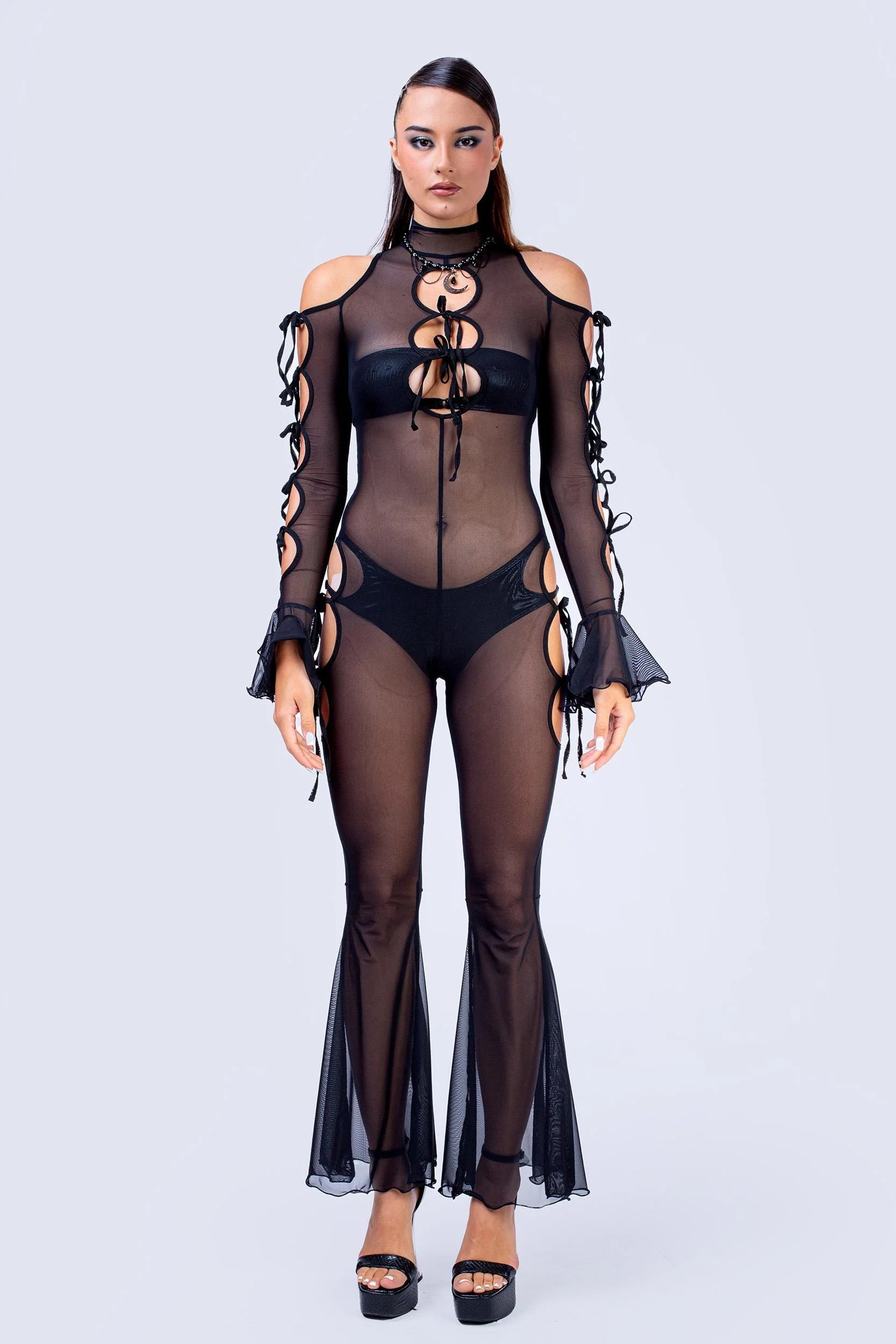 Witch Hunt Ribbon Jumpsuit - Image 3
