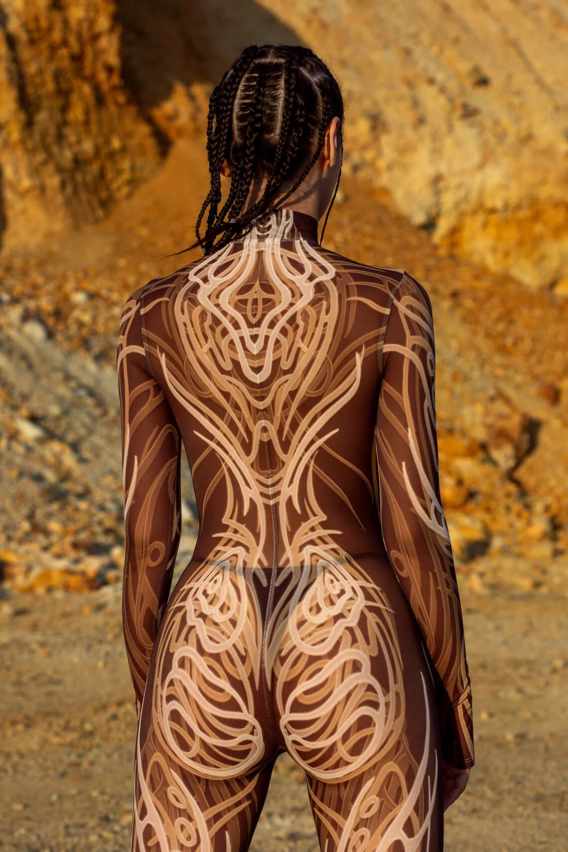 Wood Shell Mesh Costume - Image 2