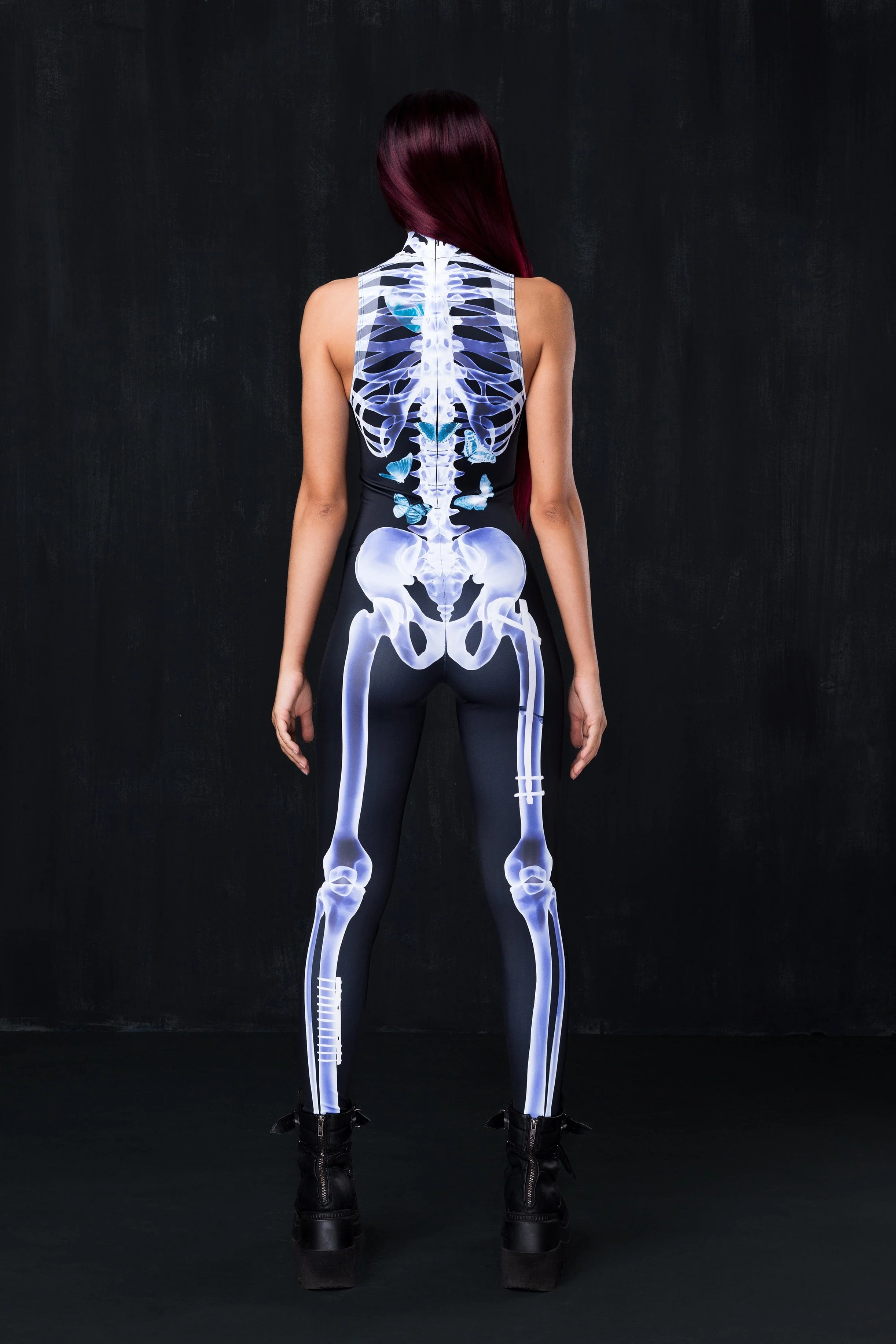 X-Ray Skeleton Sleeveless Costume - Image 4